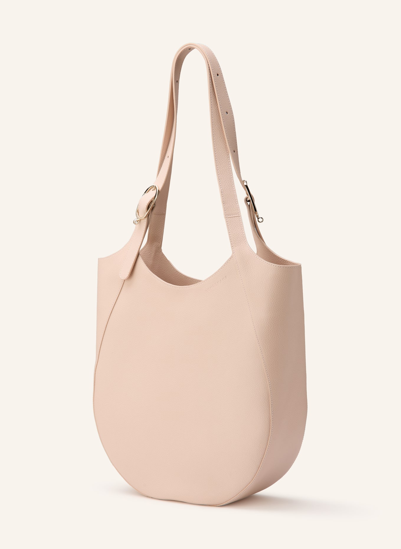 LONGCHAMP Beuteltasche LE FOULONNÉ XL: CREME