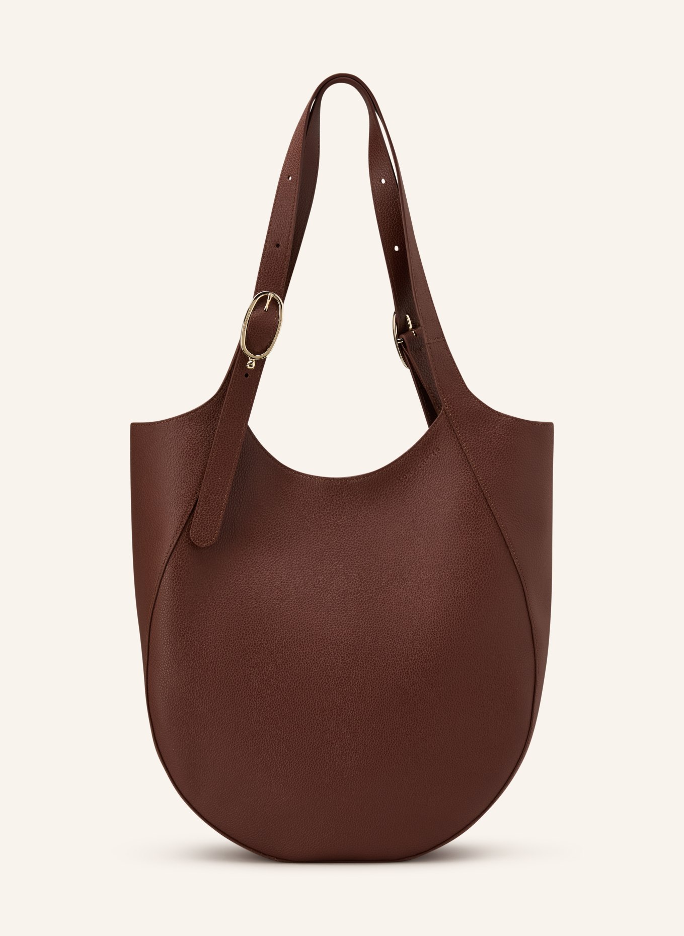 LONGCHAMP Beuteltasche LE FOULONNÉ XL: BRAUN