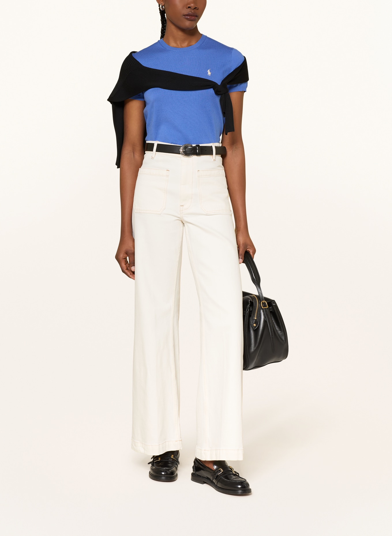 POLO RALPH LAUREN Knit shirt: BLUE