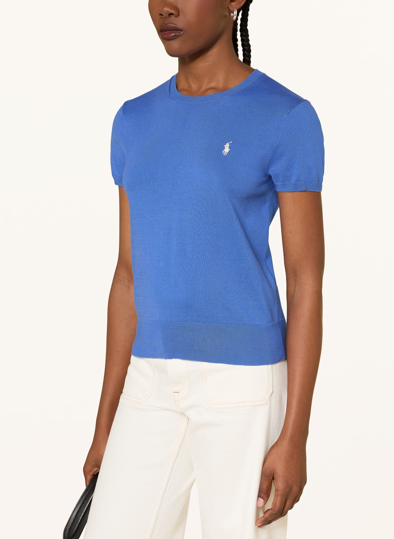 POLO RALPH LAUREN Knit shirt: BLUE