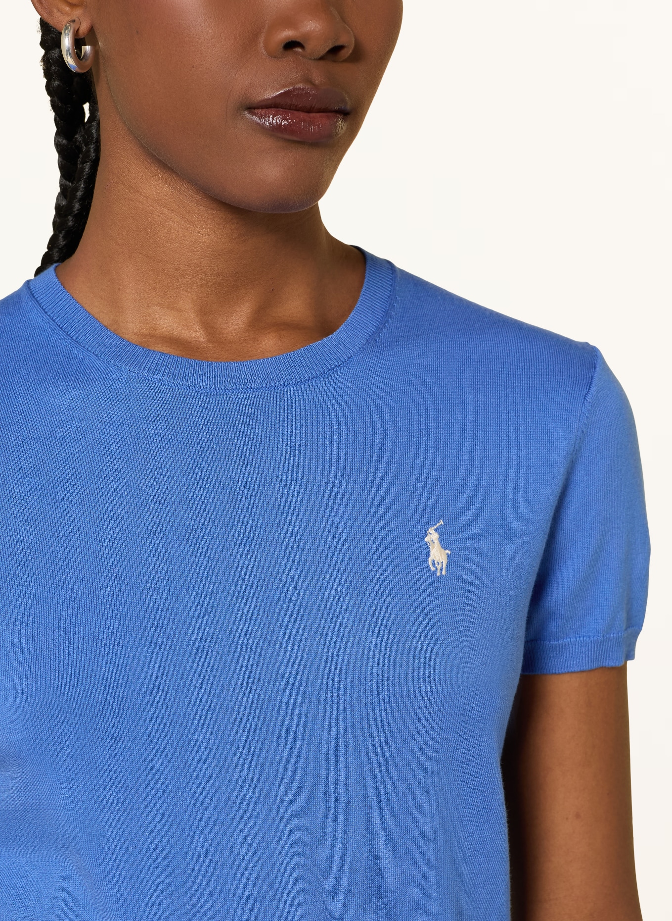 POLO RALPH LAUREN Knit shirt: BLUE