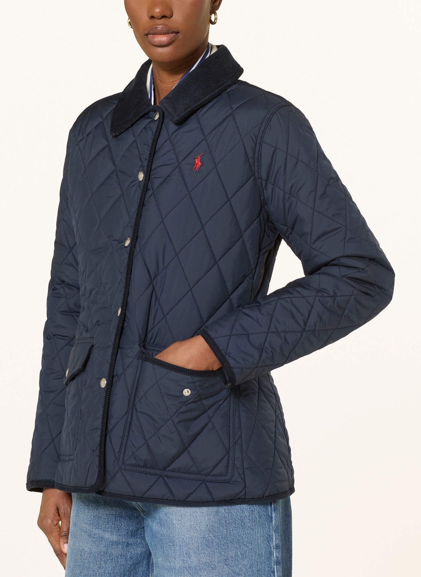 POLO RALPH LAUREN Steppjacke: DUNKELBLAU