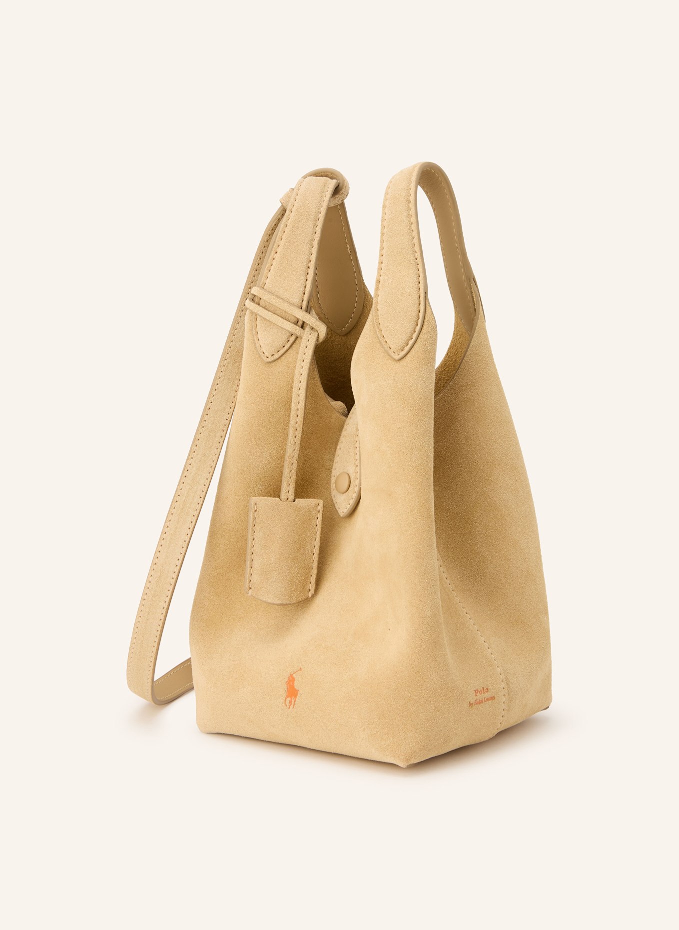 POLO RALPH LAUREN Crossbody bag SMALL: BEIGE