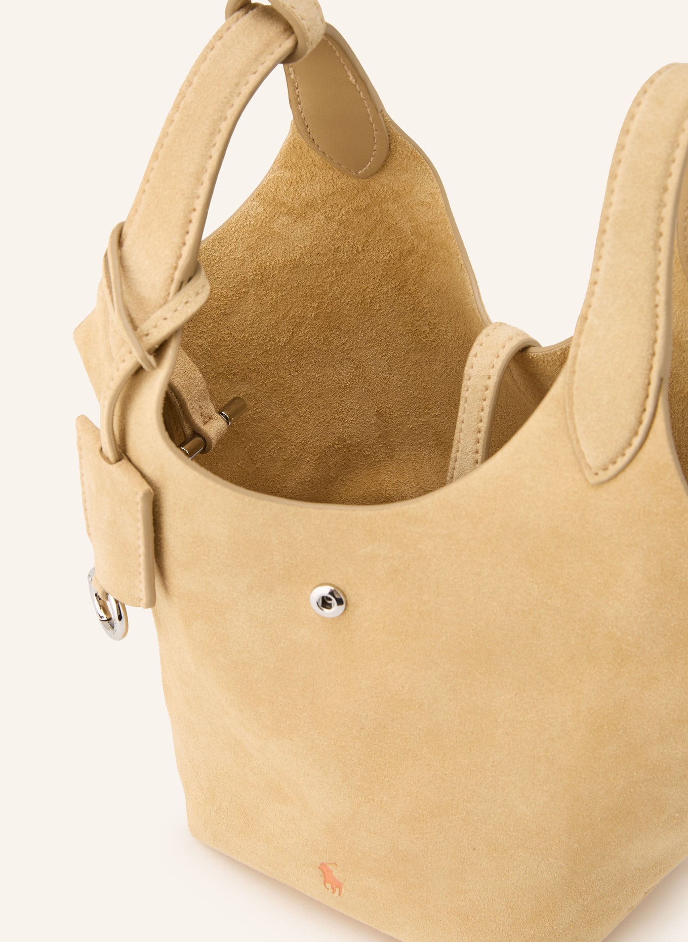 POLO RALPH LAUREN Crossbody bag SMALL: BEIGE