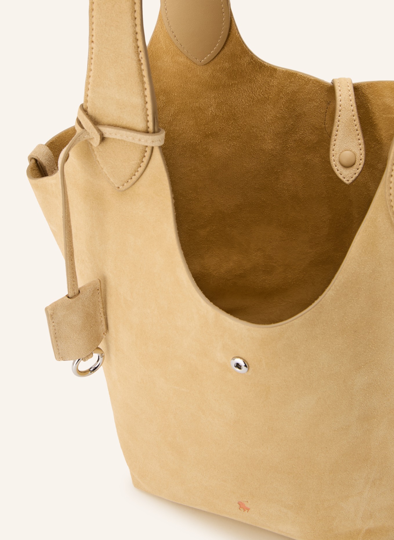 POLO RALPH LAUREN Handbag MEDIUM: LIGHT BROWN