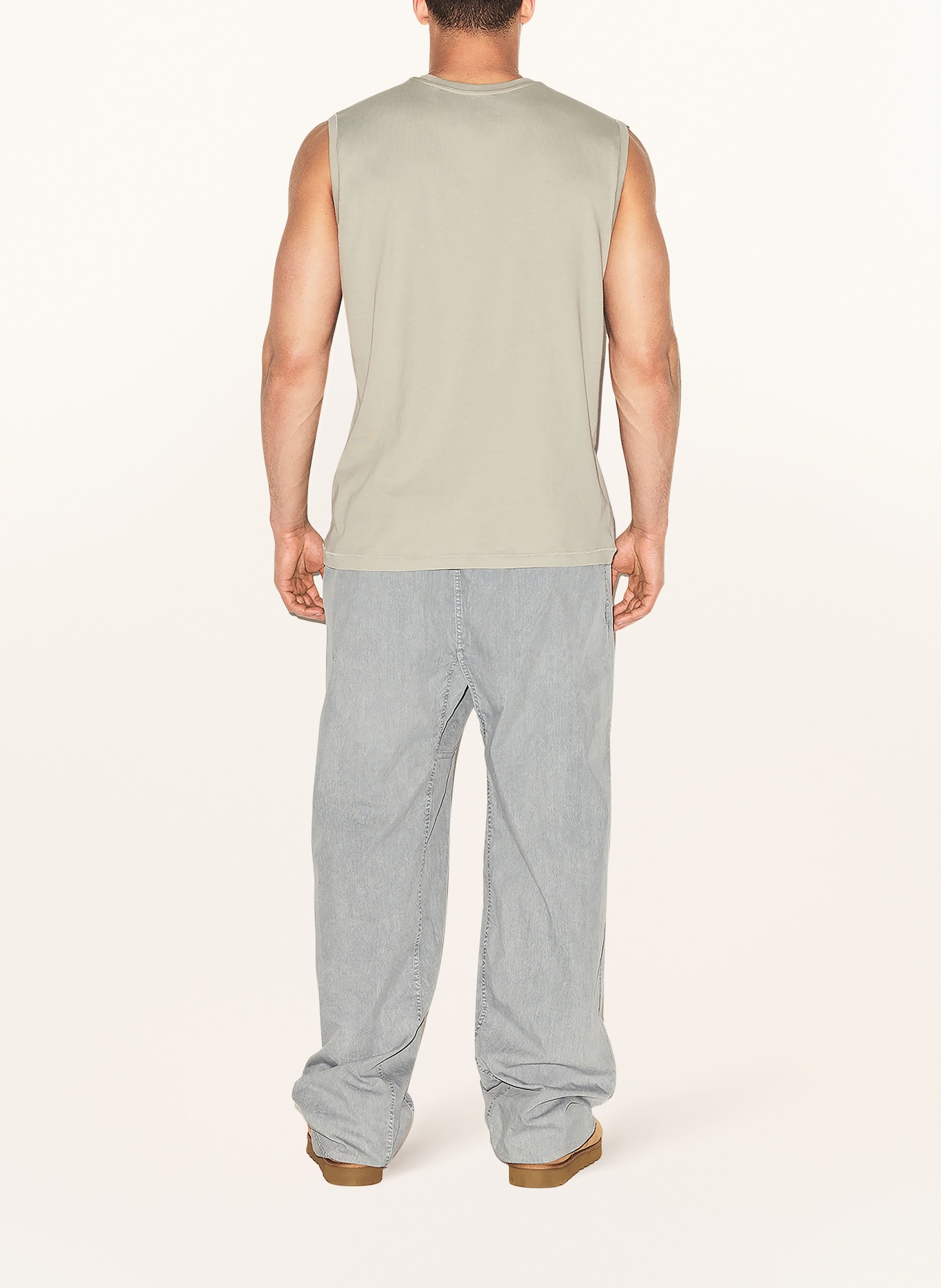 SKIMS SKIMS COTTON lounge shirt: TALC TALC