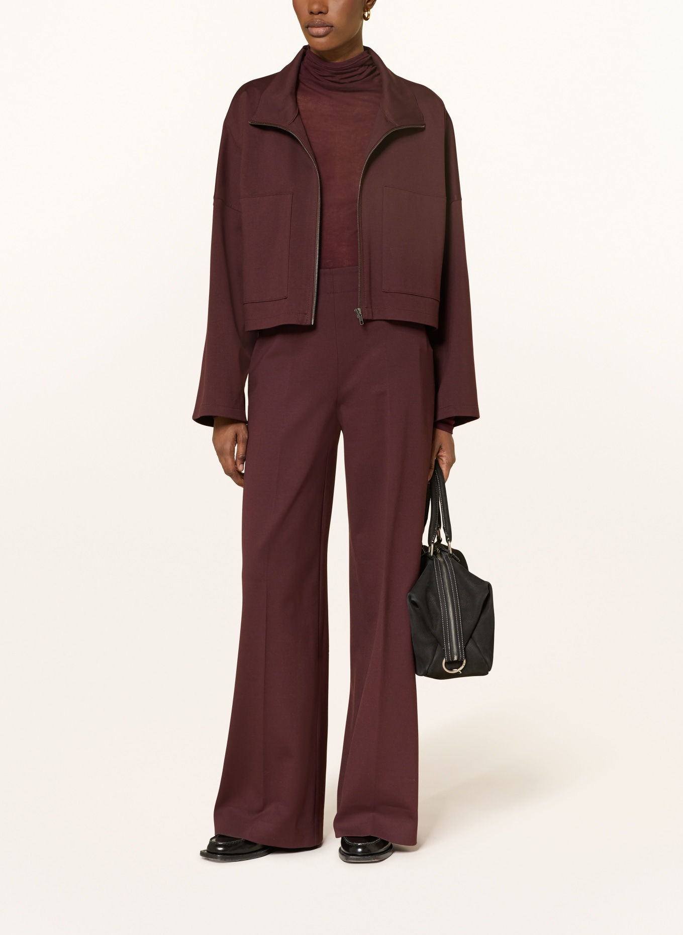 DRYKORN ELSTOW_1 box jacket: DARK BROWN