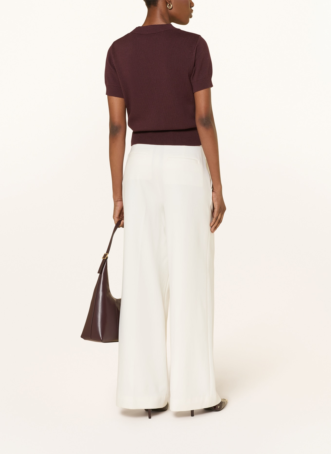 REISS Pullover: BRAUN