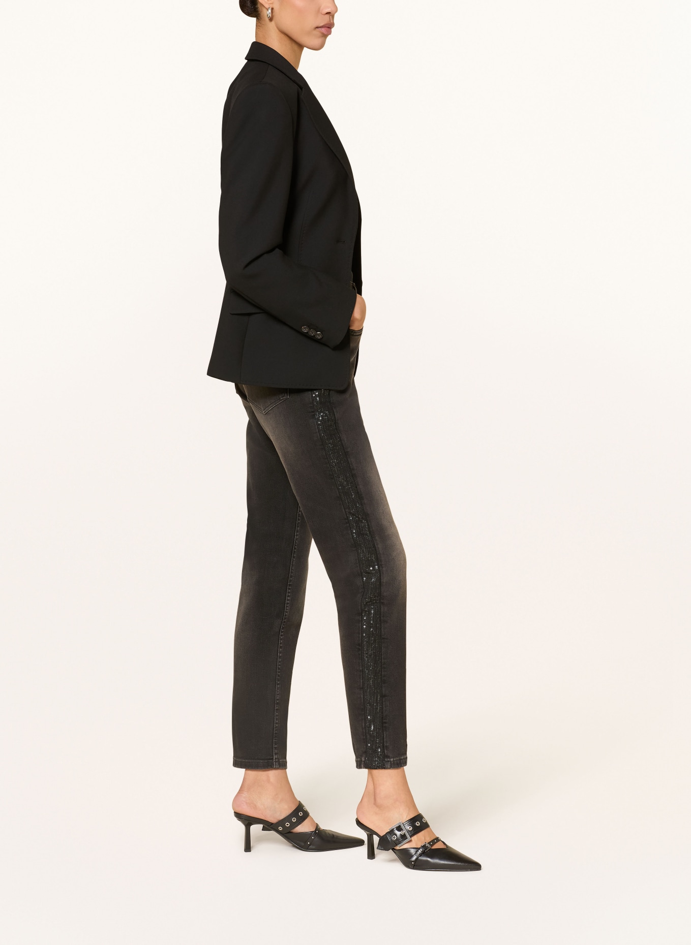 HUGO Jeans HUGO Slim Fit: 021 DARK GREY