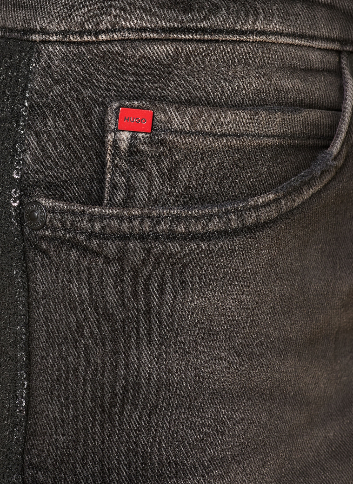 HUGO Jeans HUGO Slim Fit: 021 DARK GREY