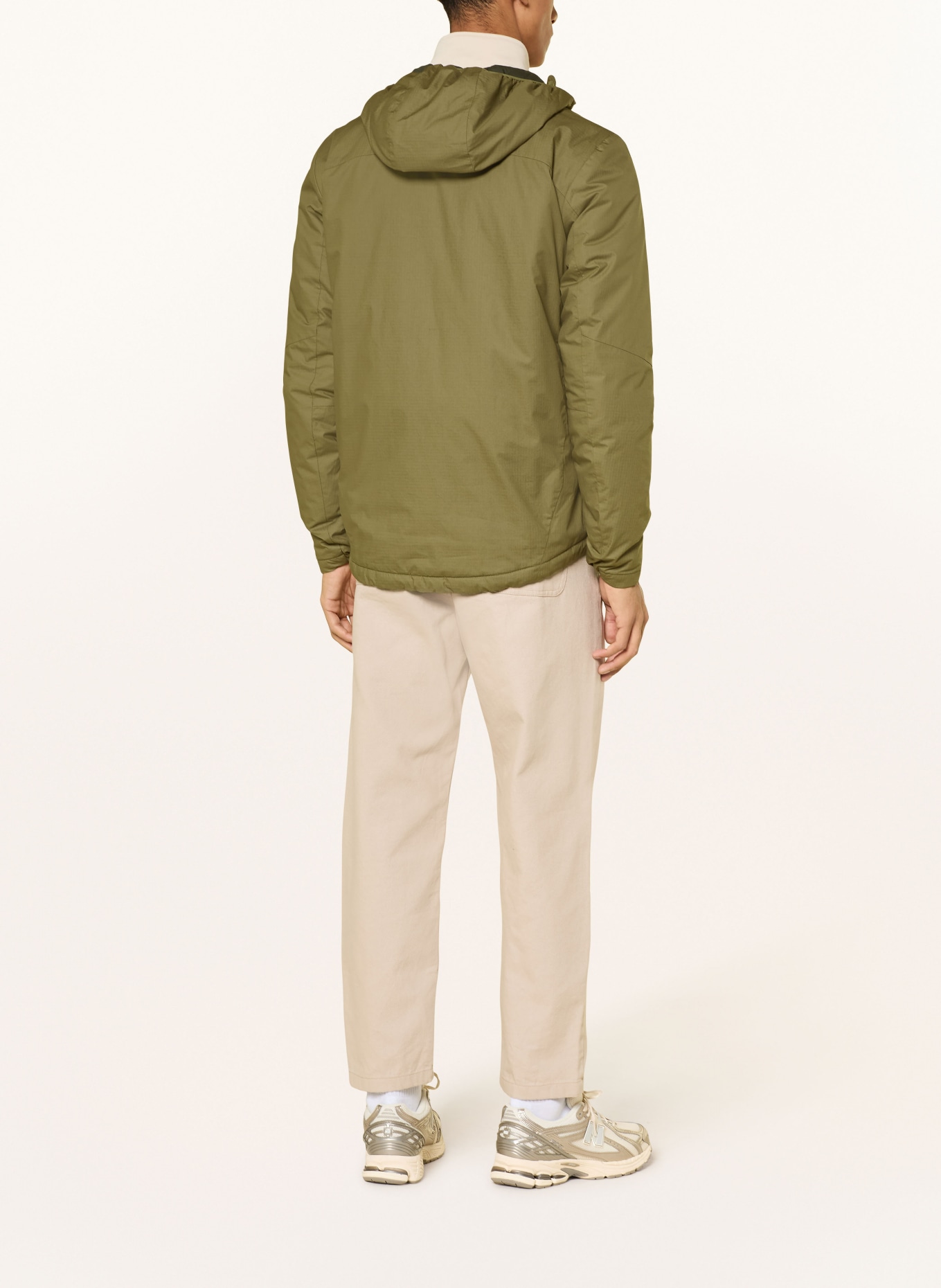 KnowledgeCotton Apparel Funktionsjacke VENT RIPSTOP 140: OLIV