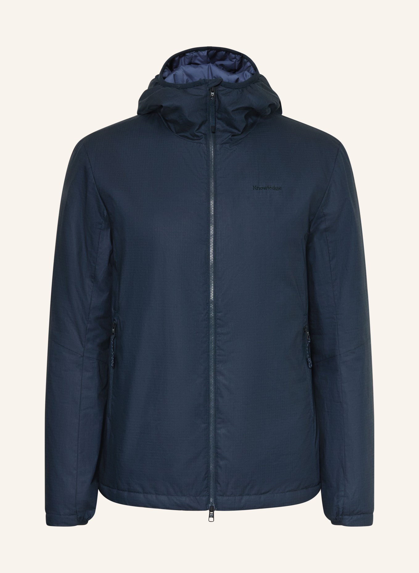 KnowledgeCotton Apparel VENT RIPSTOP 140 functional jacket: DARK BLUE