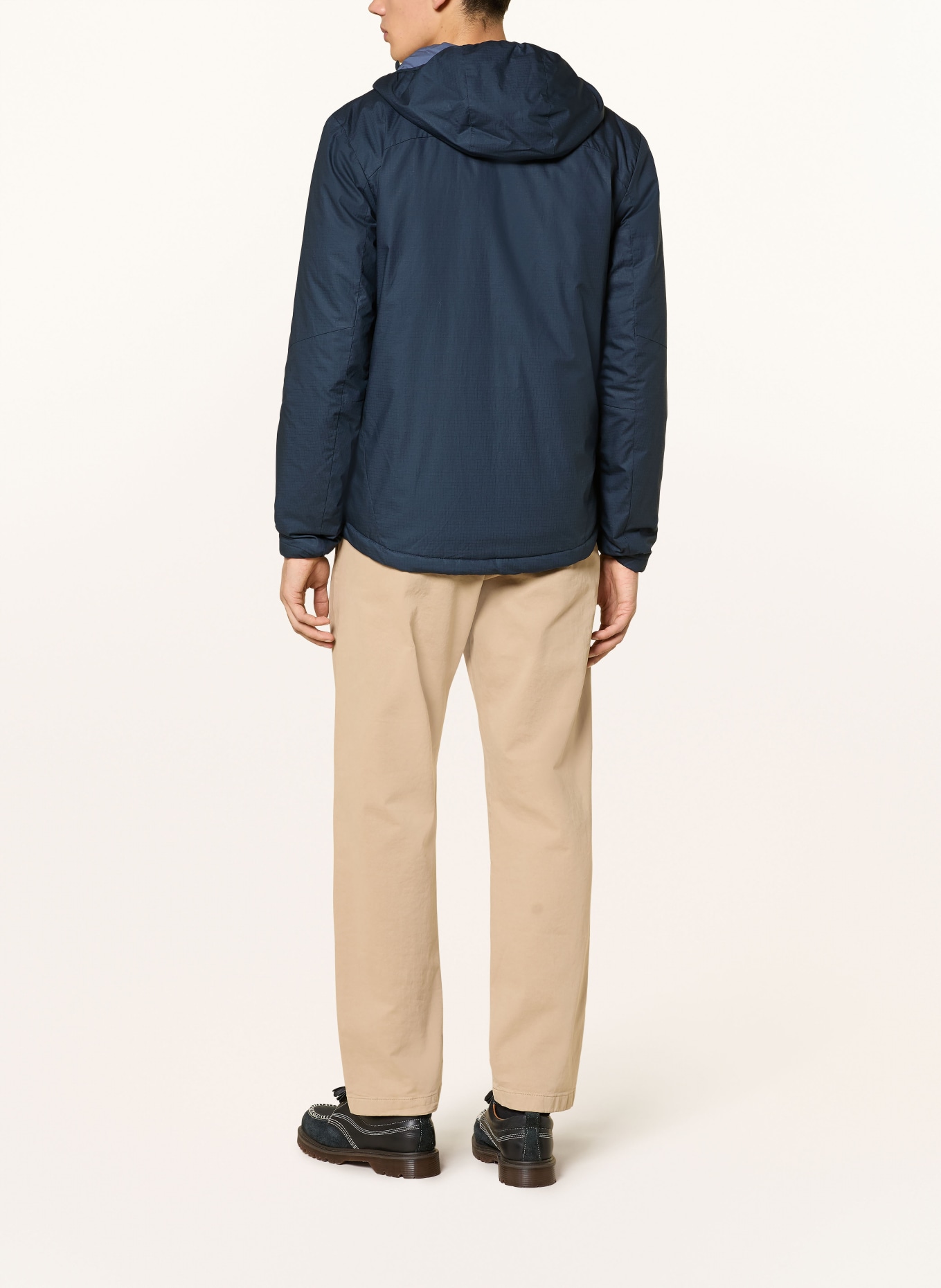 KnowledgeCotton Apparel VENT RIPSTOP 140 functional jacket: DARK BLUE