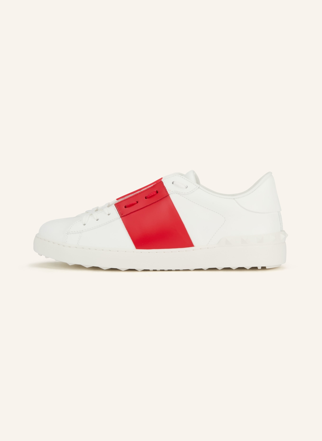 VALENTINO GARAVANI Sneakers OPEN: WHITE / RED