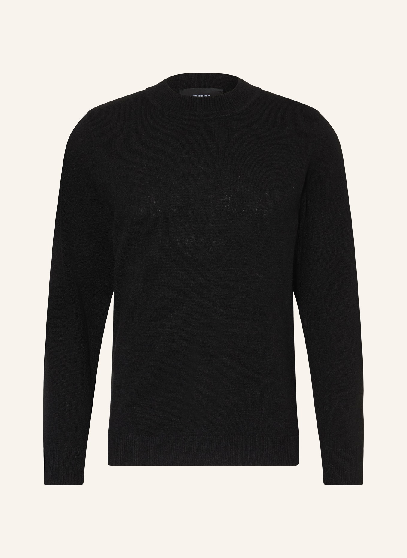 I'M BRIAN Pullover: SCHWARZ