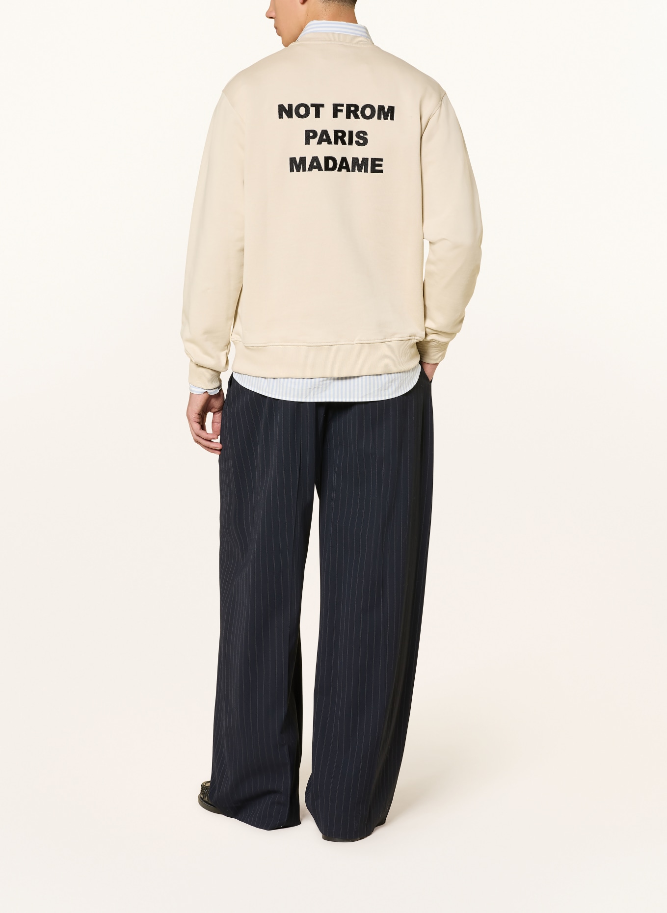 DRÔLE DE MONSIEUR Sweatshirt: BEIGE