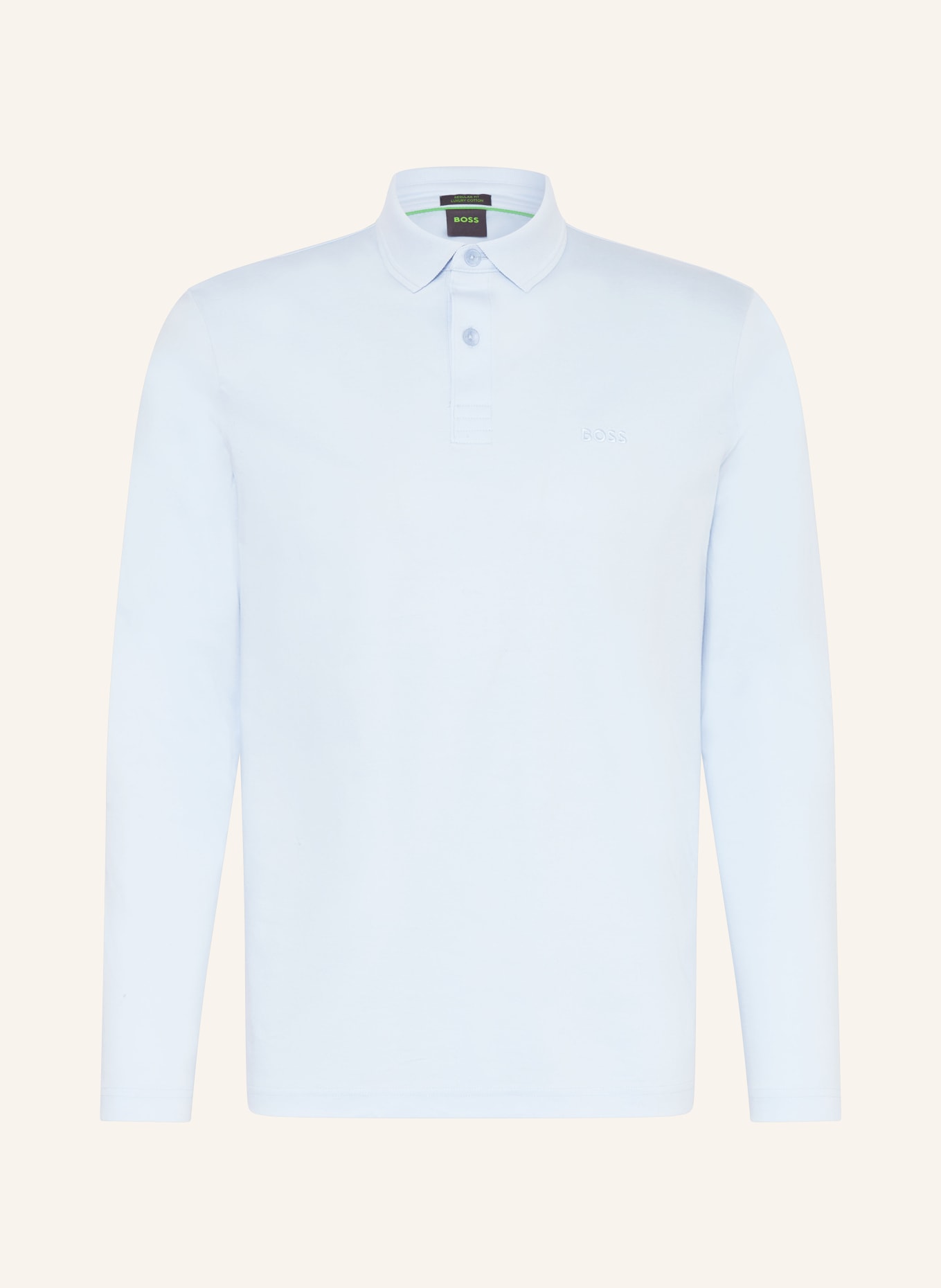 BOSS Jersey-Poloshirt PIROL Regular Fit: HELLBLAU