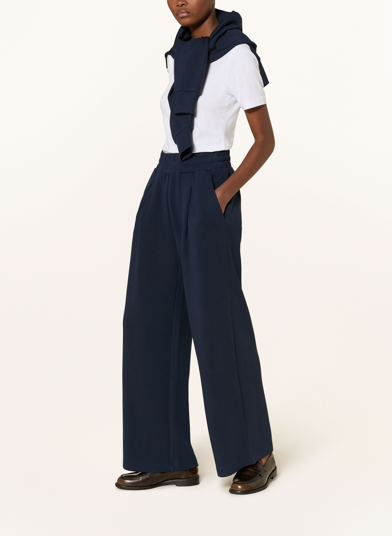 VARLEY Trainingshose THE EXTRA WIDE LEG PANT: DUNKELBLAU