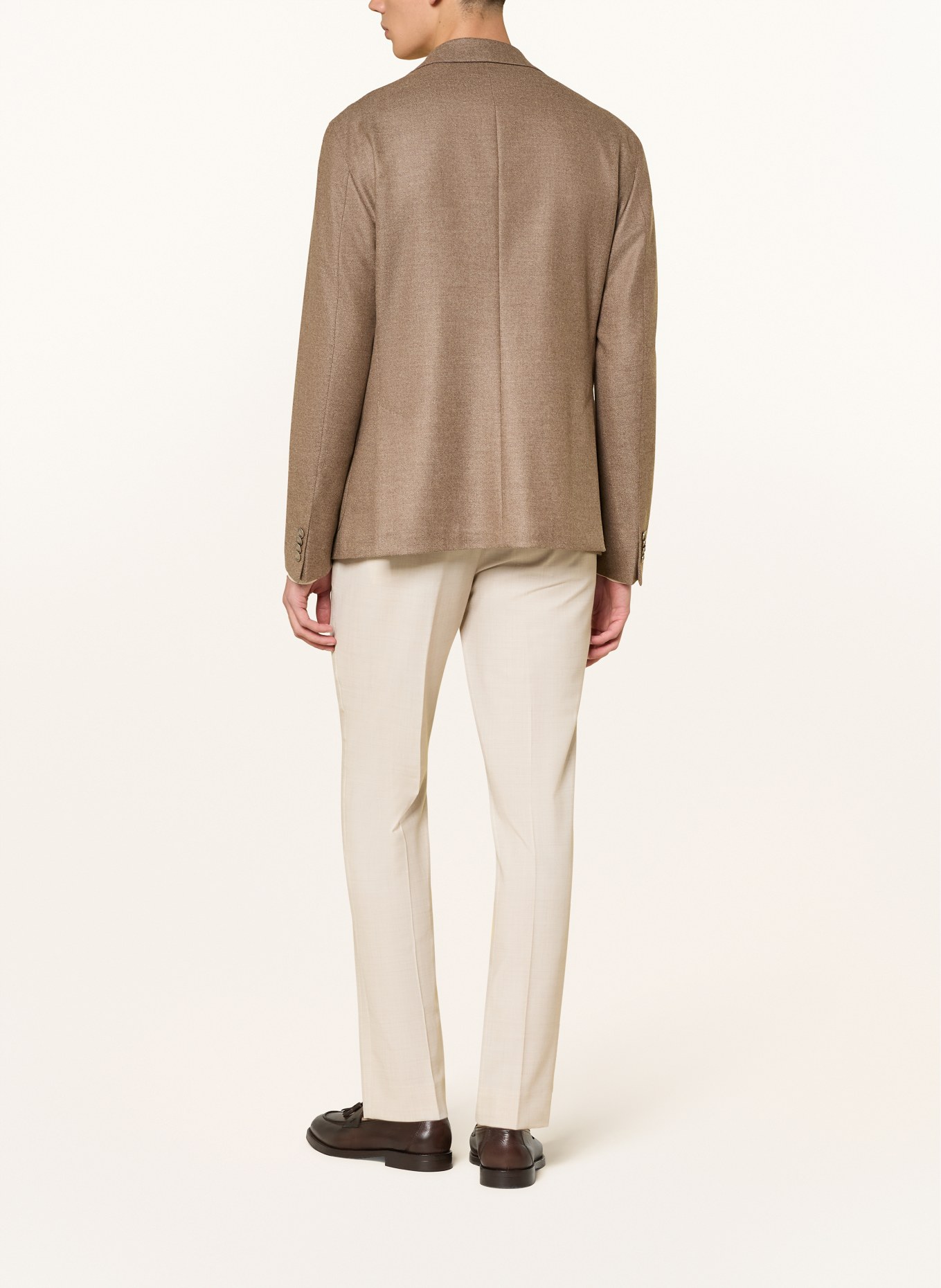 DRESSLER SAWYER regular fit jacket: CAMEL