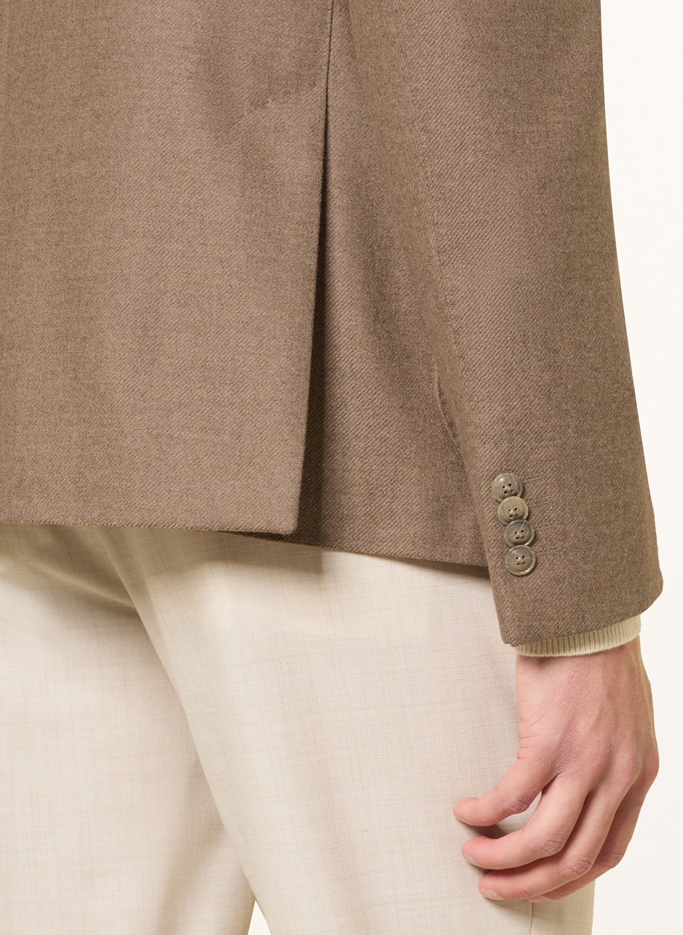 DRESSLER SAWYER regular fit jacket: CAMEL