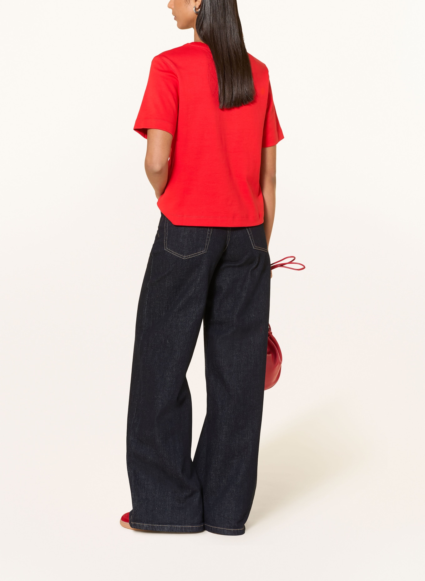 oui T-Shirt SVEHA: ROT