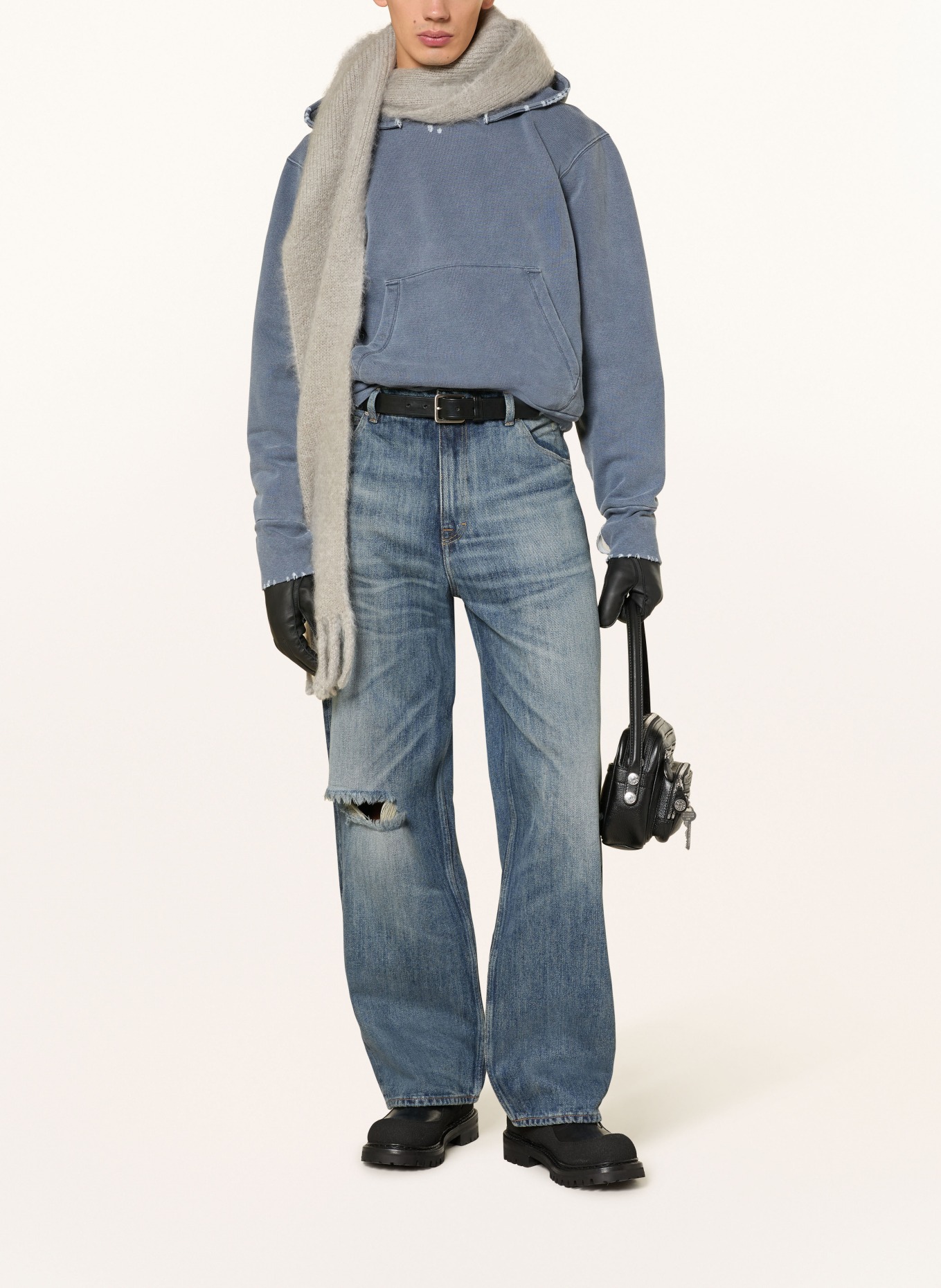 OUR LEGACY VAST CUT Regular Fit Jeans: Road Worn Rope Twill