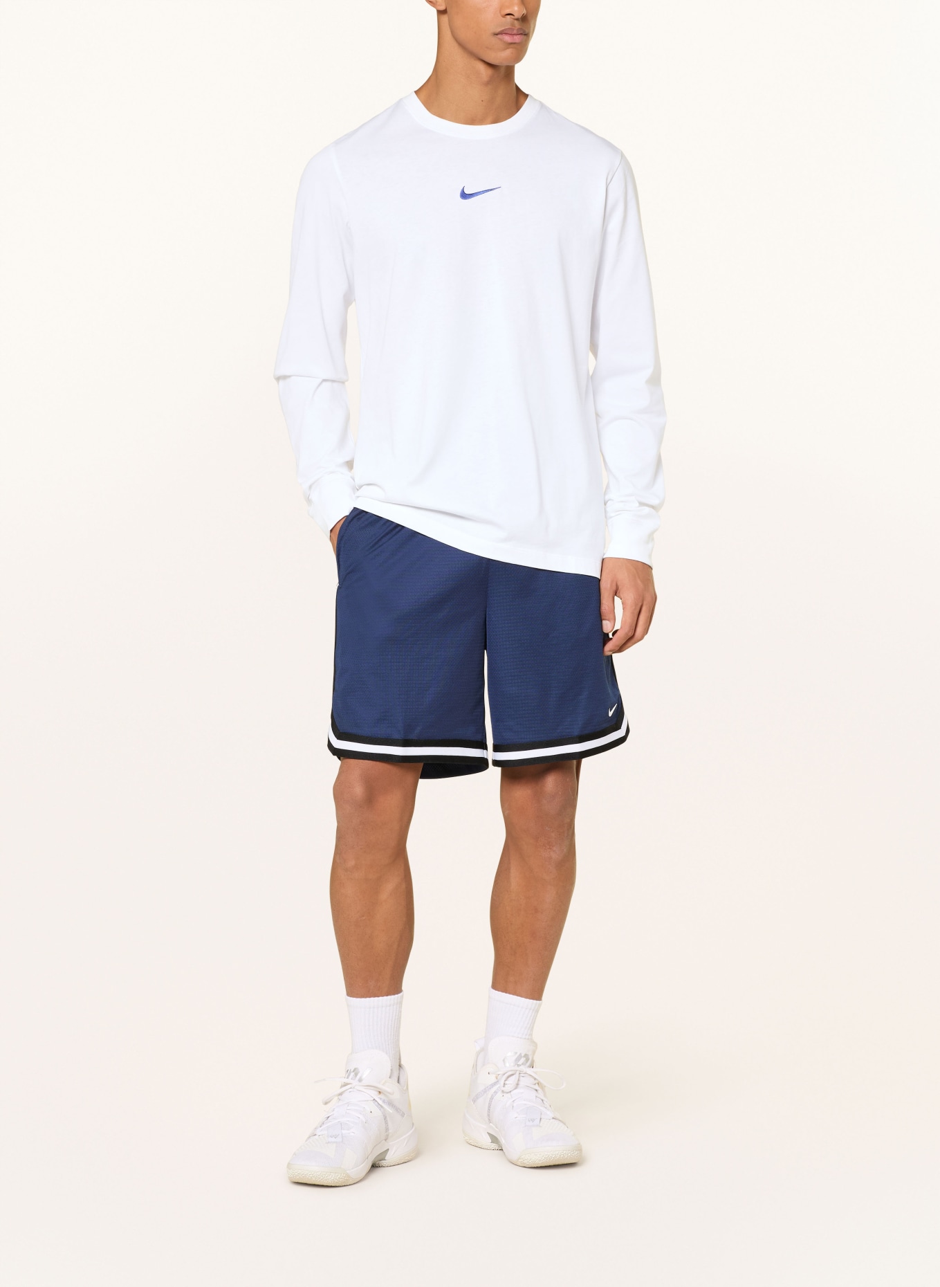 Nike Long-sleeved shirt STARTING 5: WHITE
