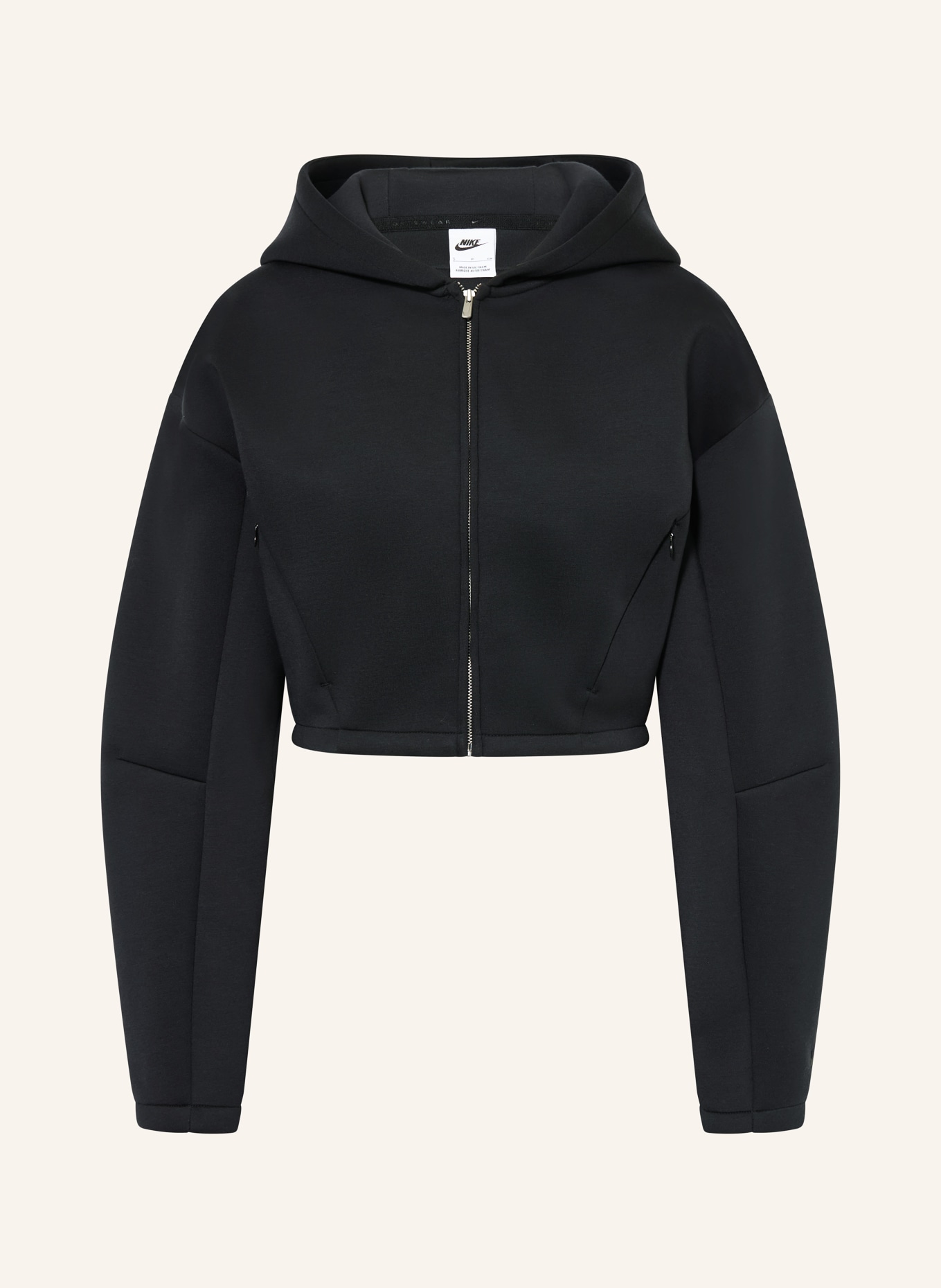 Nike SPORTSWEAR sweatshirt jacket: BLACK