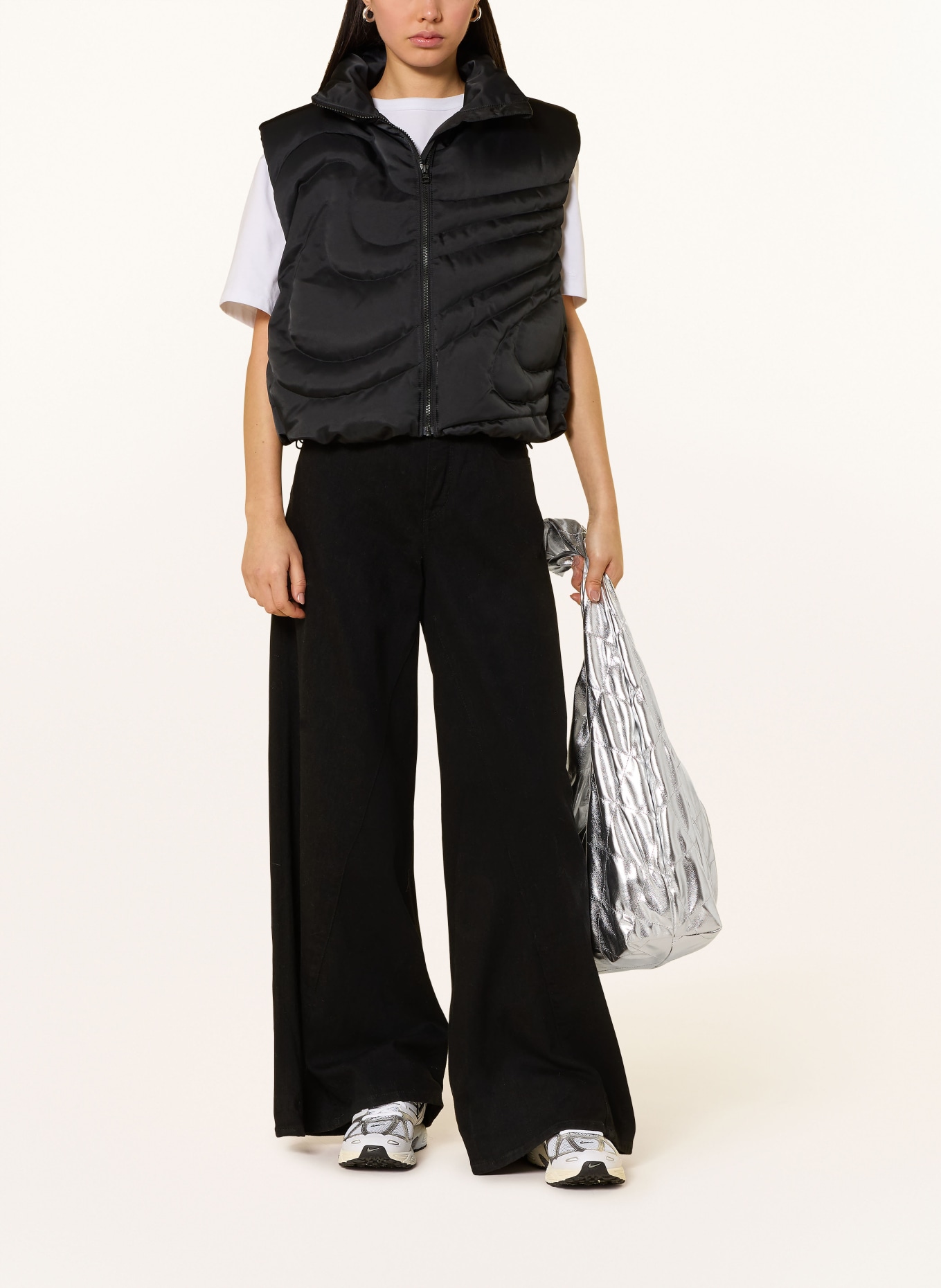 Nike Gilet léger en duvet: NOIR