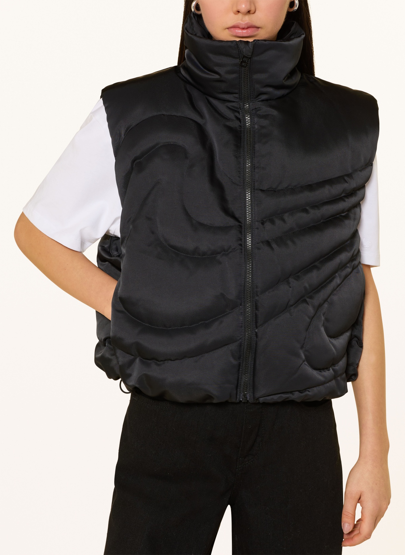 Nike Gilet léger en duvet: NOIR
