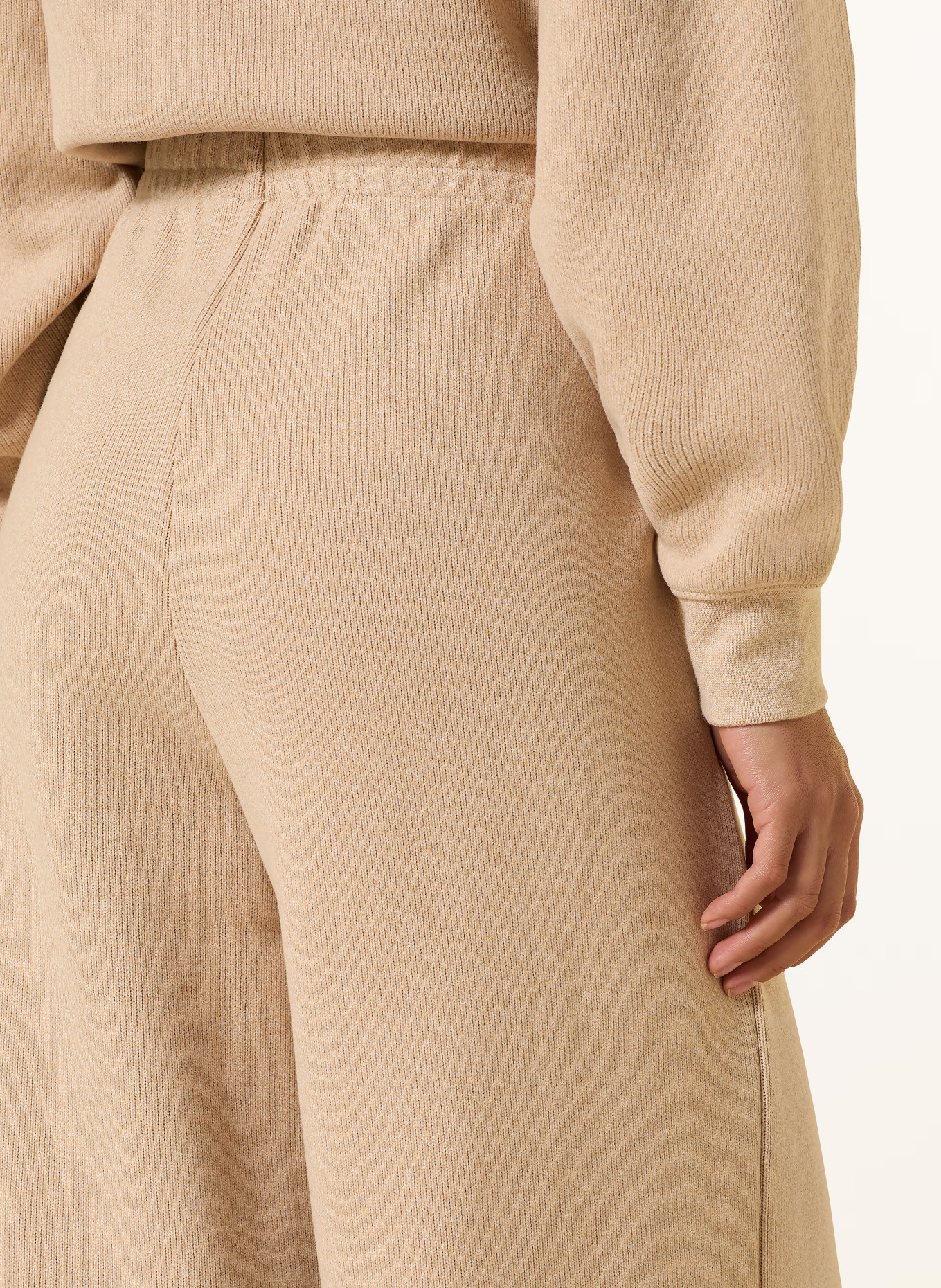 LACOSTE sweatpants: BEIGE