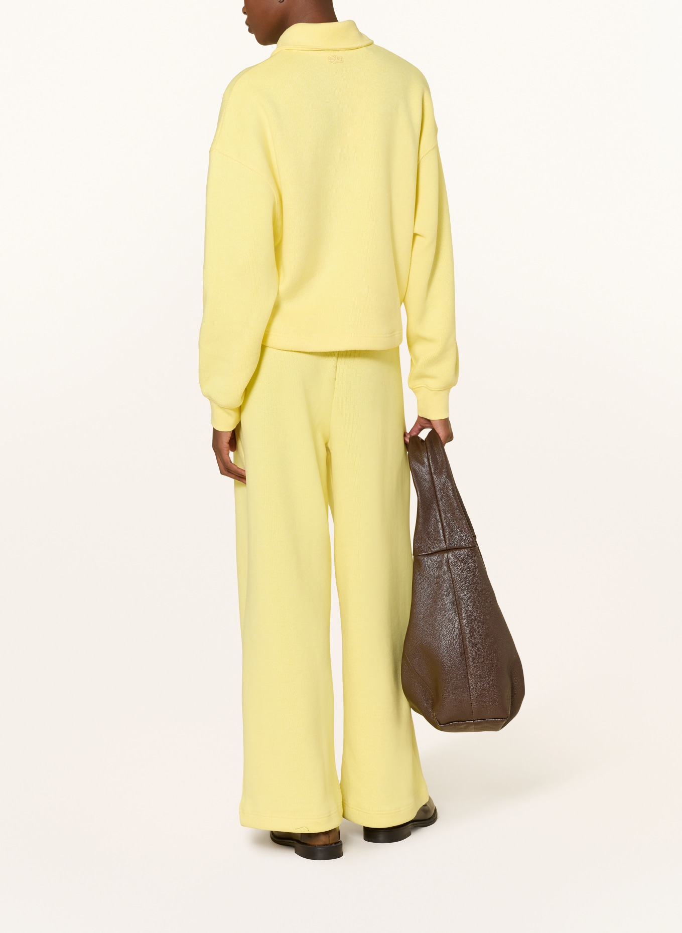 LACOSTE Spodnie dresowe: ŻÓŁTY