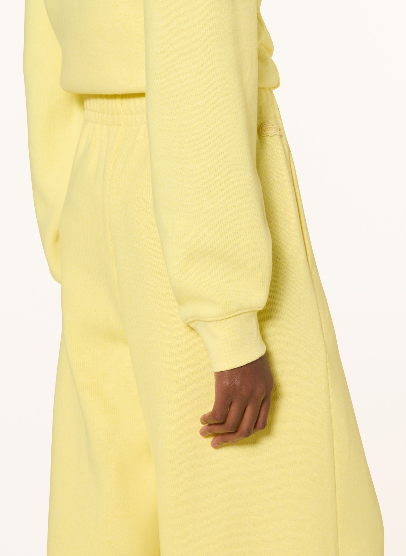 LACOSTE Spodnie dresowe: ŻÓŁTY