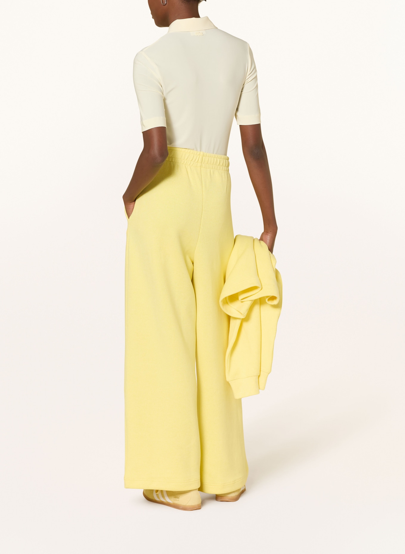 LACOSTE Jerseyové polo tričko: TMAVĚ ŽLUTÁ