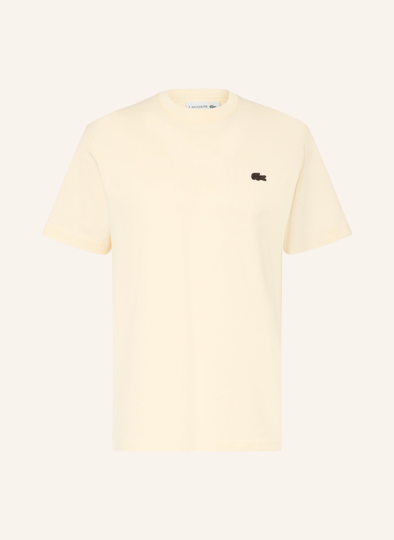 LACOSTE T-Shirt: ECRU
