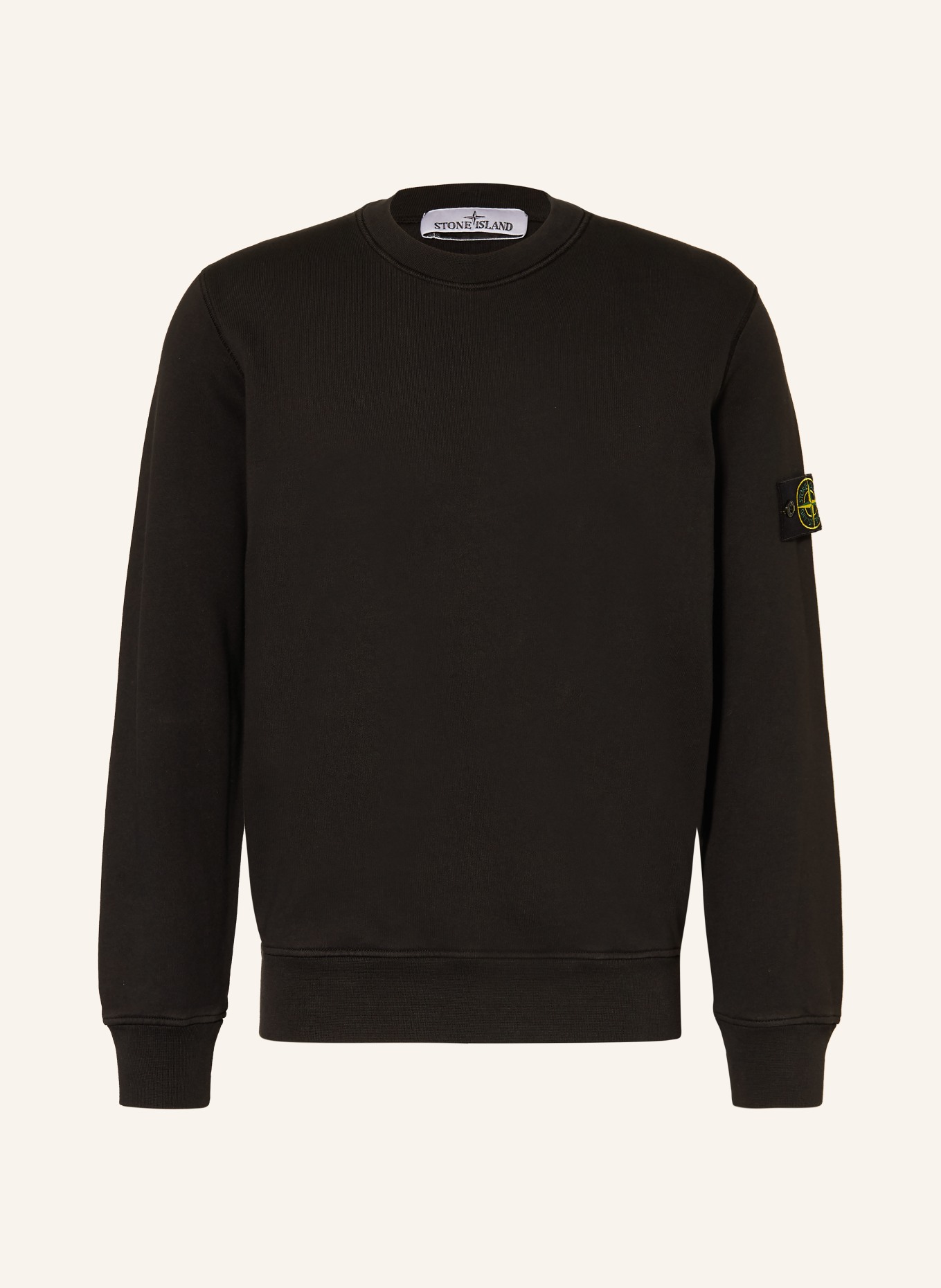 STONE ISLAND Sweatshirt: SCHWARZ