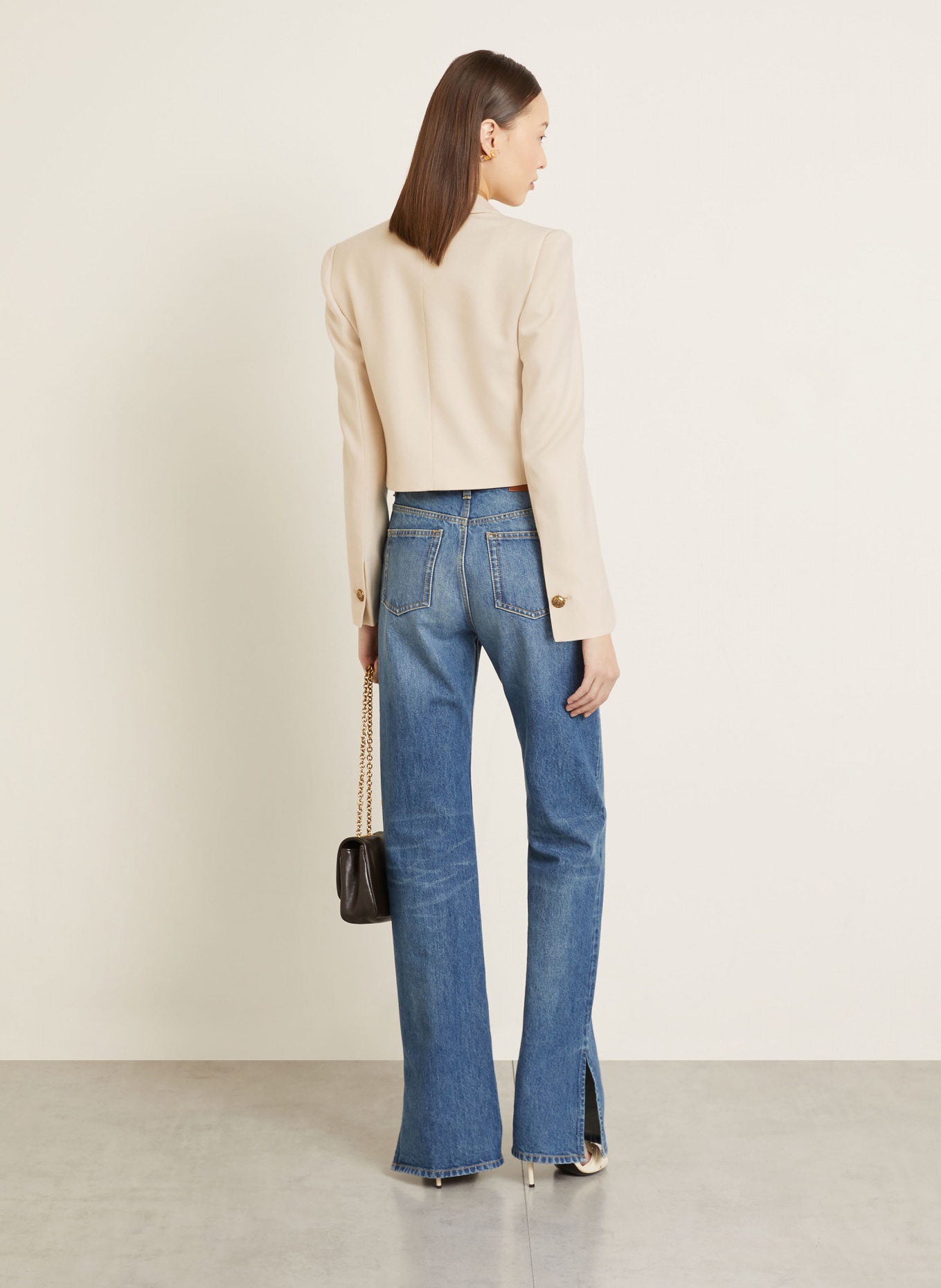 ZIMMERMANN Blazer HYPNOTIC WOOL: CREME