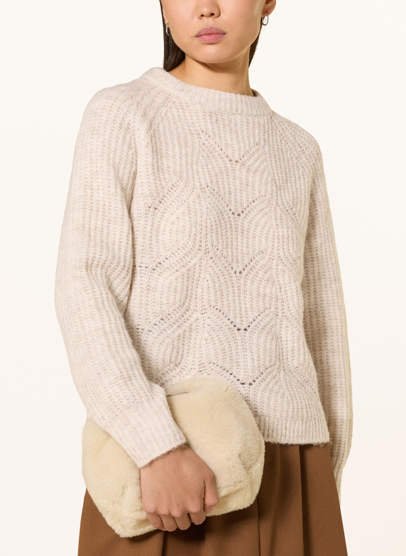 ONLY Pullover: CREME