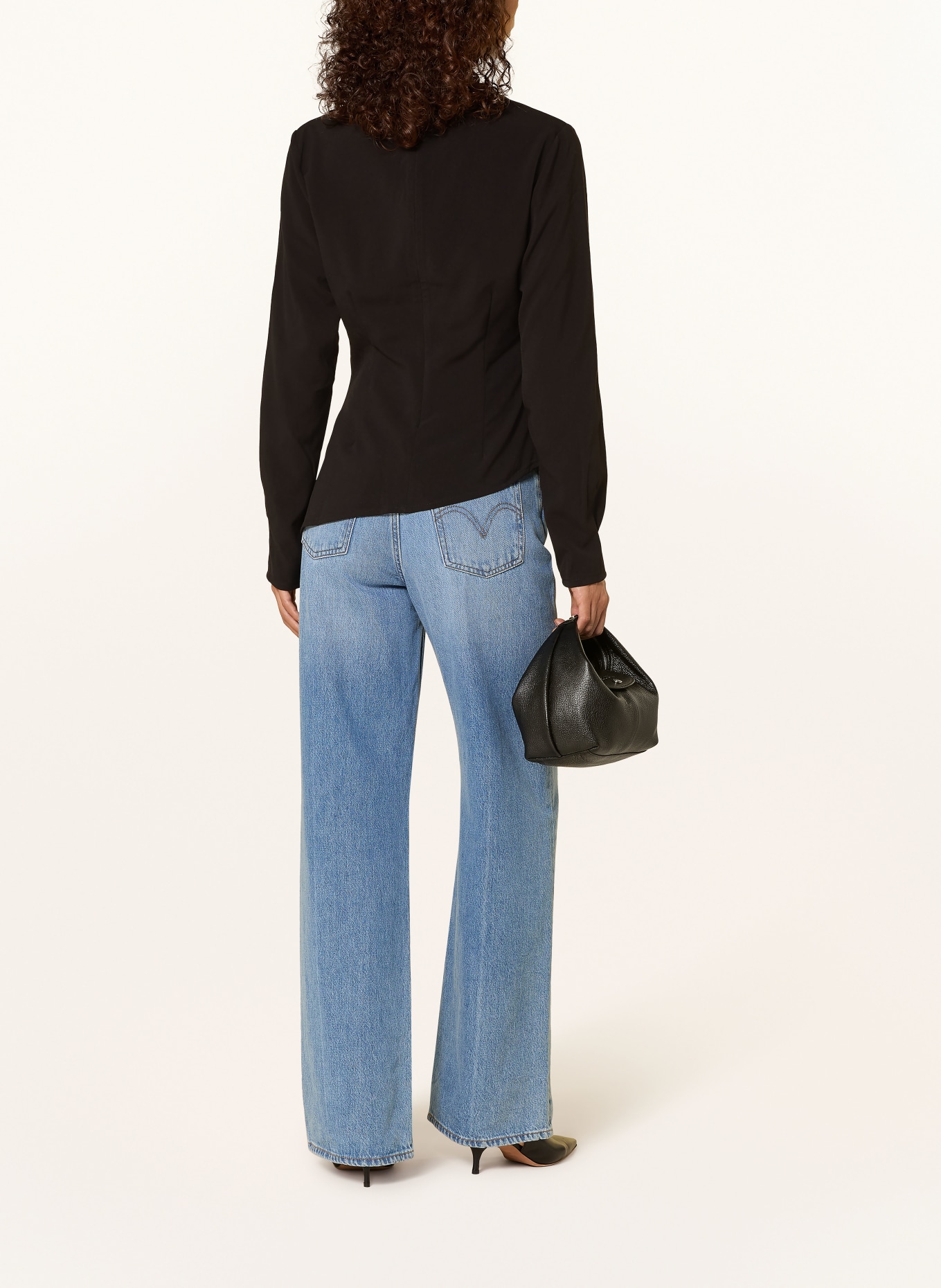 Y.A.S. Blusenshirt: SCHWARZ