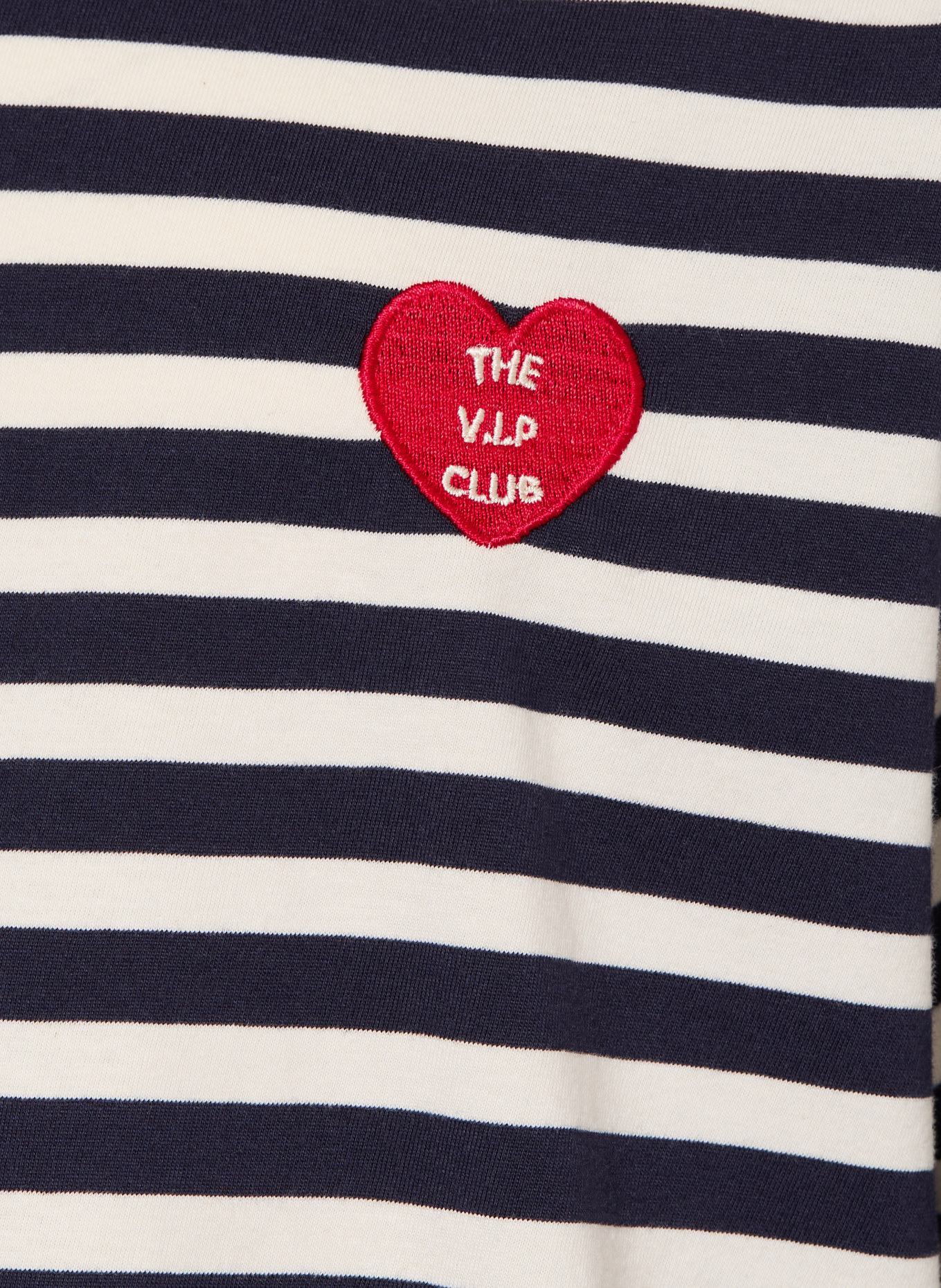 ONLY Longsleeve: DUNKELBLAU / WEISS