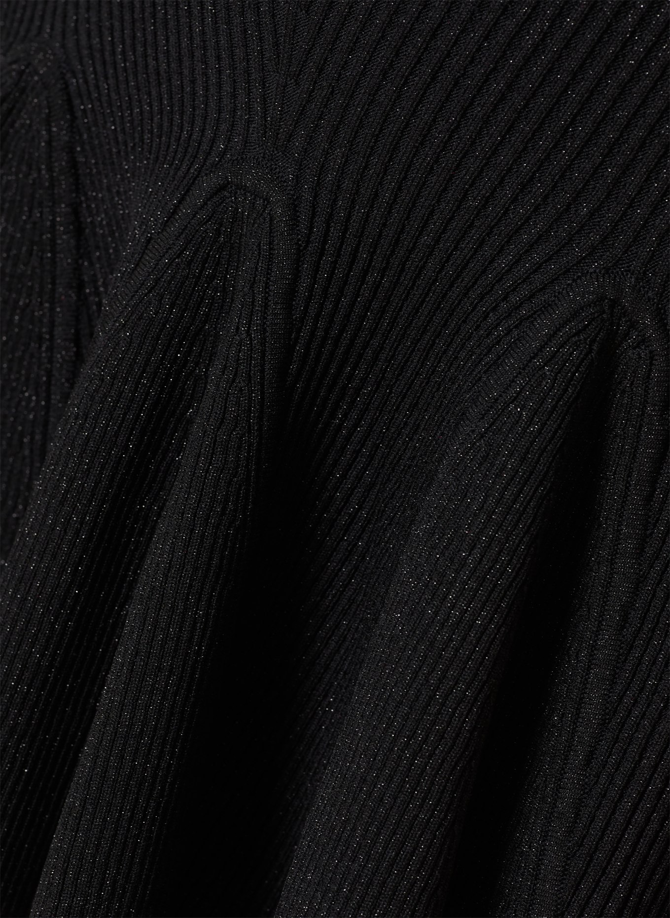 RETROFÊTE SYDONIE dress with flounces: BLACK