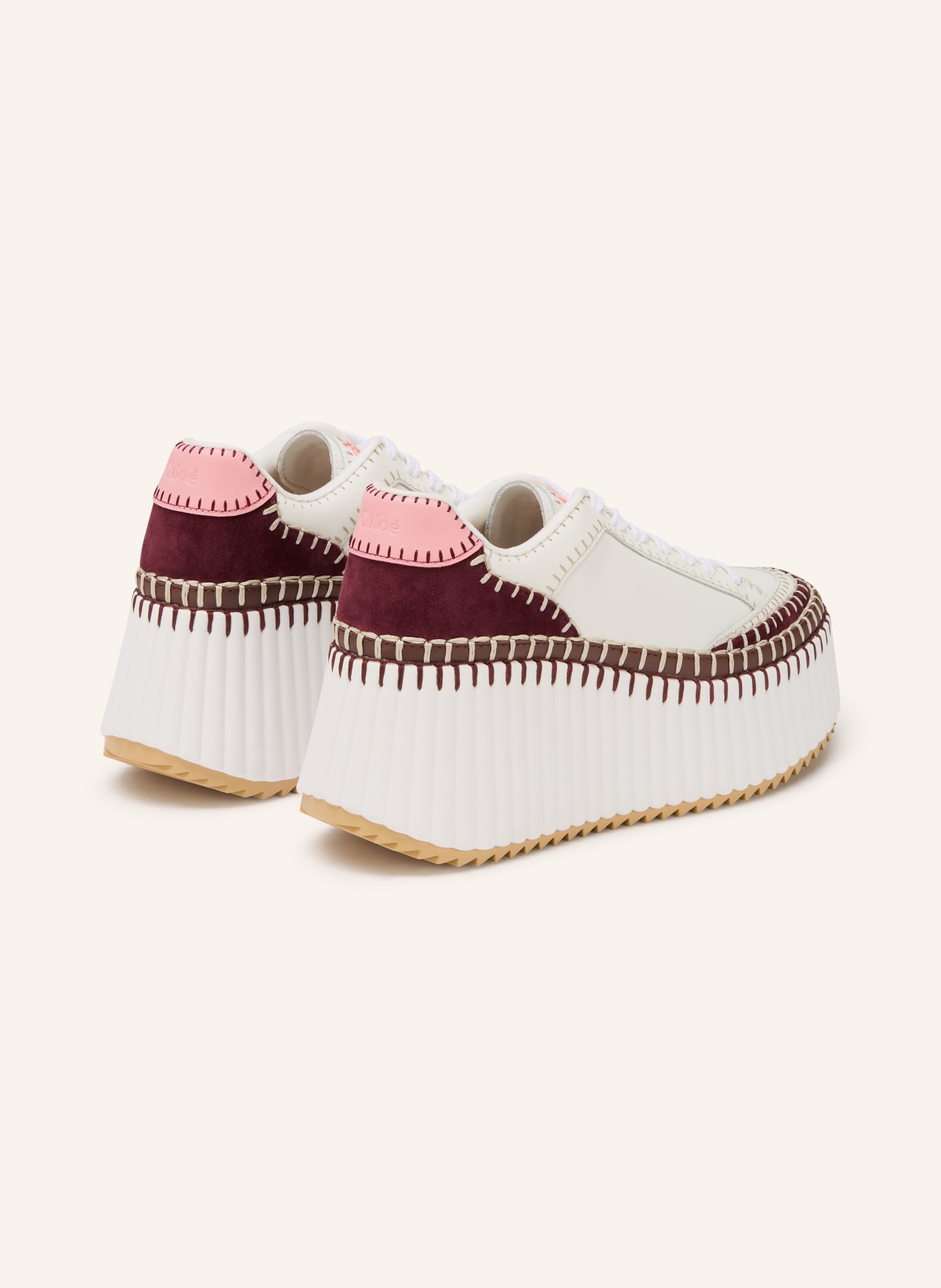 Chloé Sneaker NAMA: 6BG Burgundy Pink