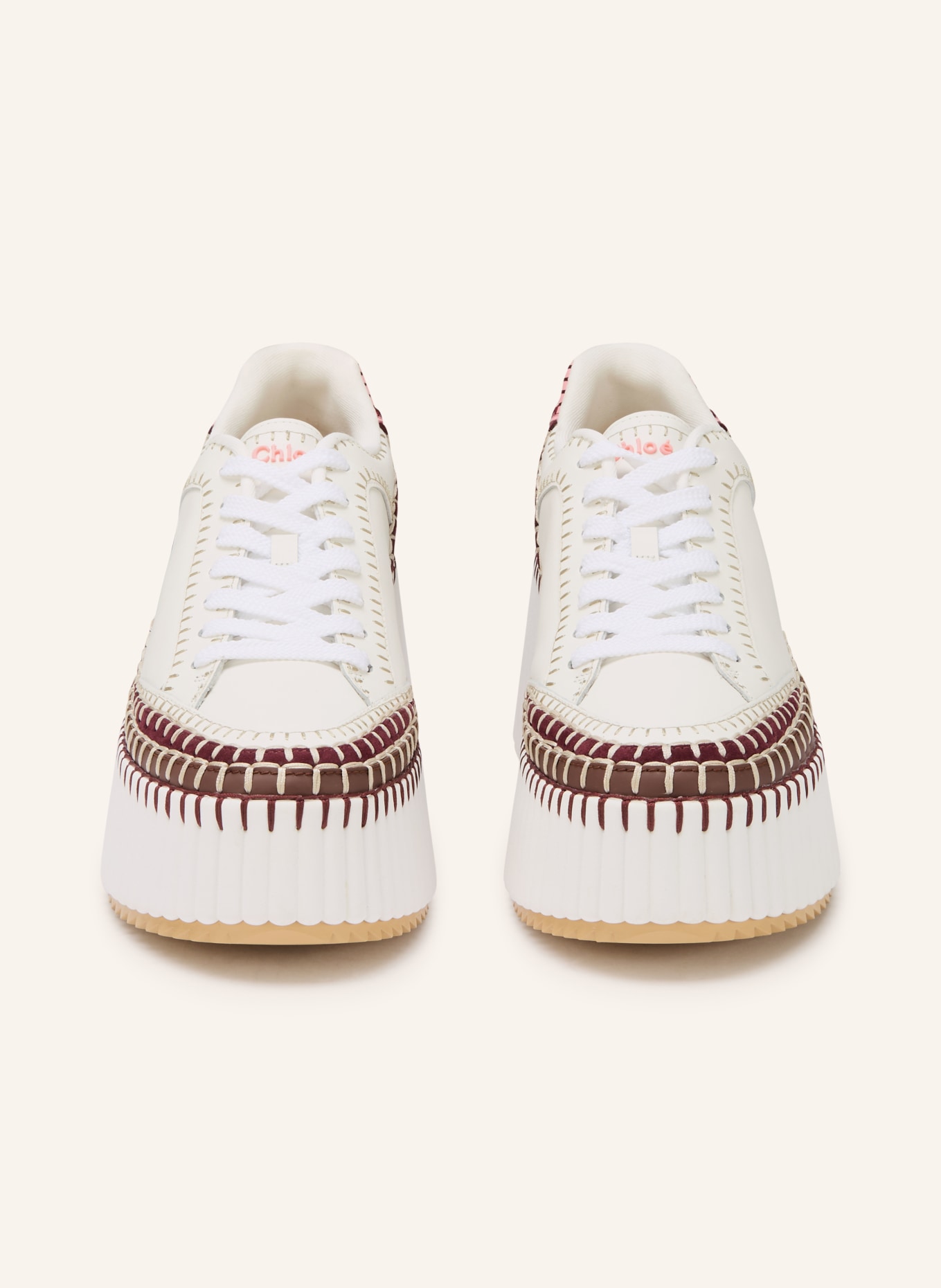 Chloé Sneaker NAMA: 6BG Burgundy Pink
