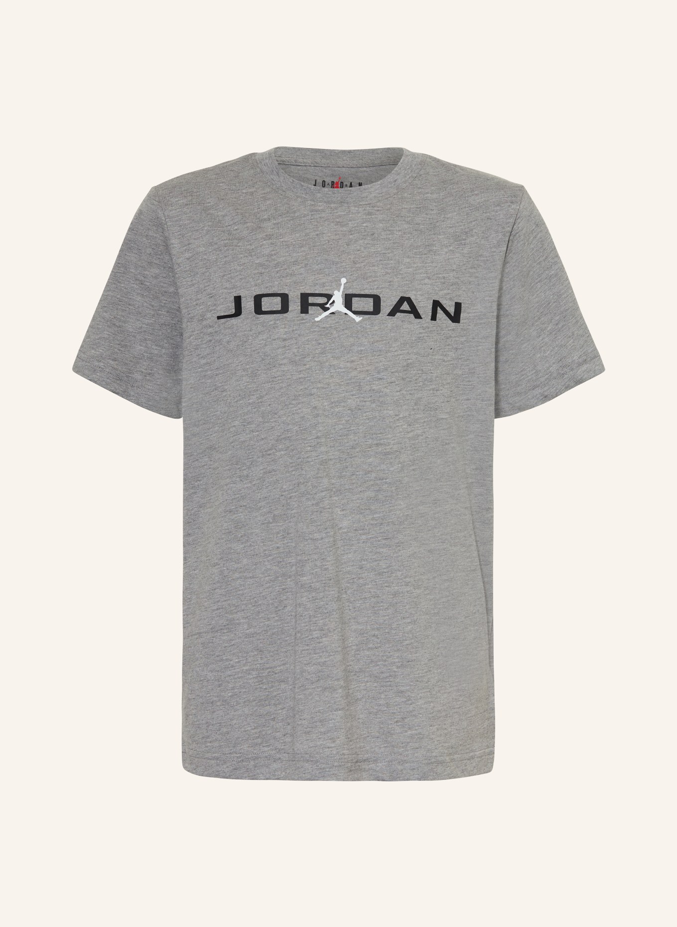 JORDAN T-Shirt: GRAU / WEISS / SCHWARZ