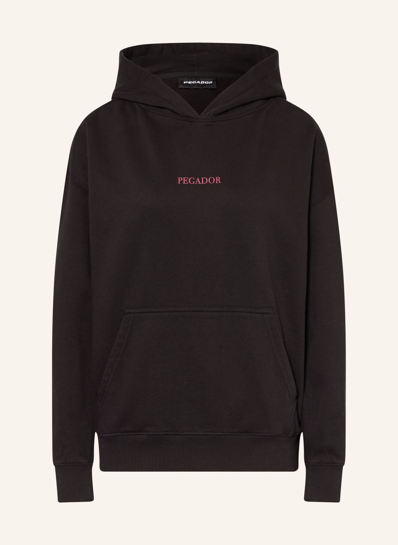 PEGADOR LANCY hoodie: BLACK