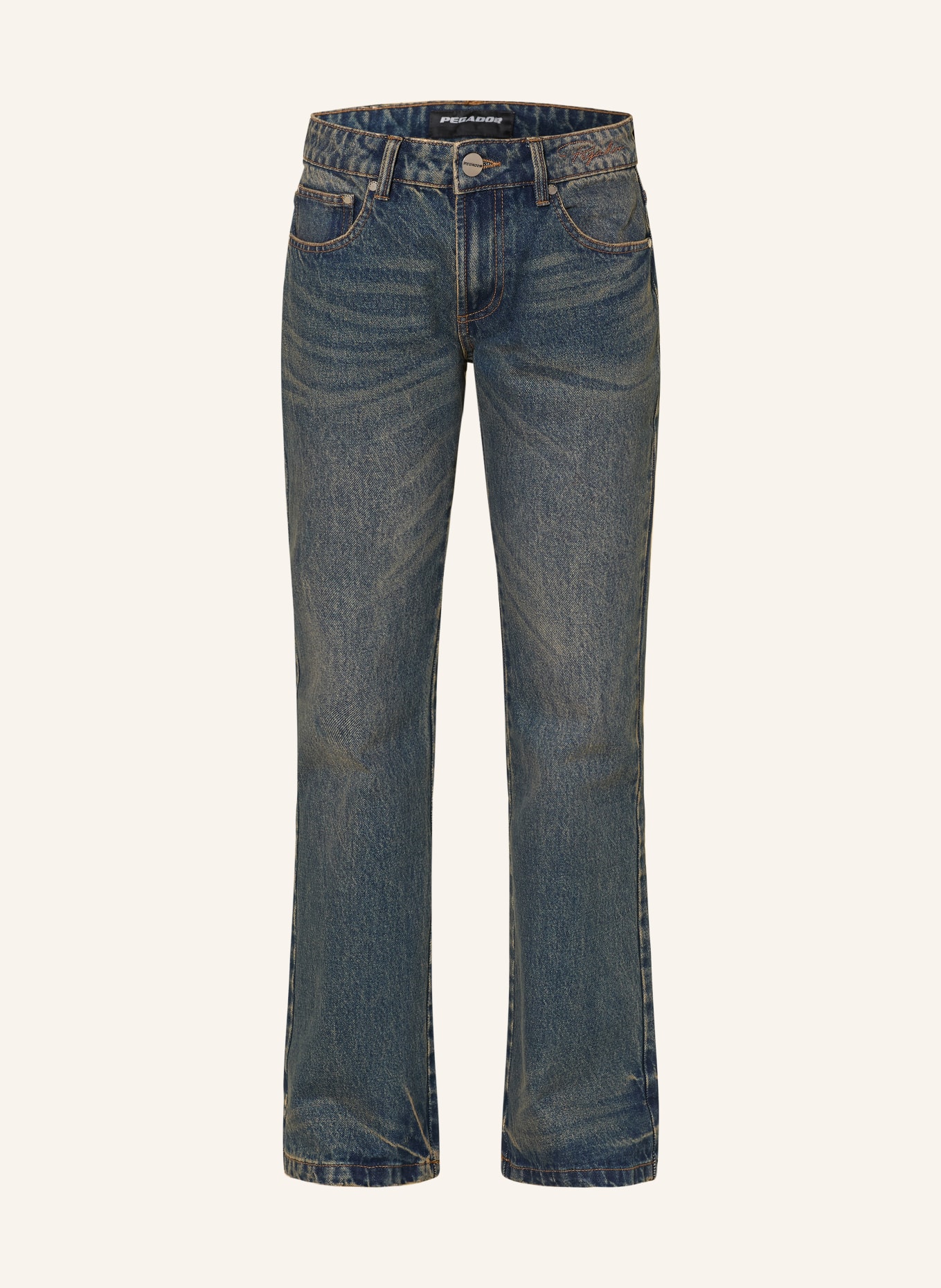 PEGADOR Bootcut jeans VITORA: 643 FADED DARK BLUE