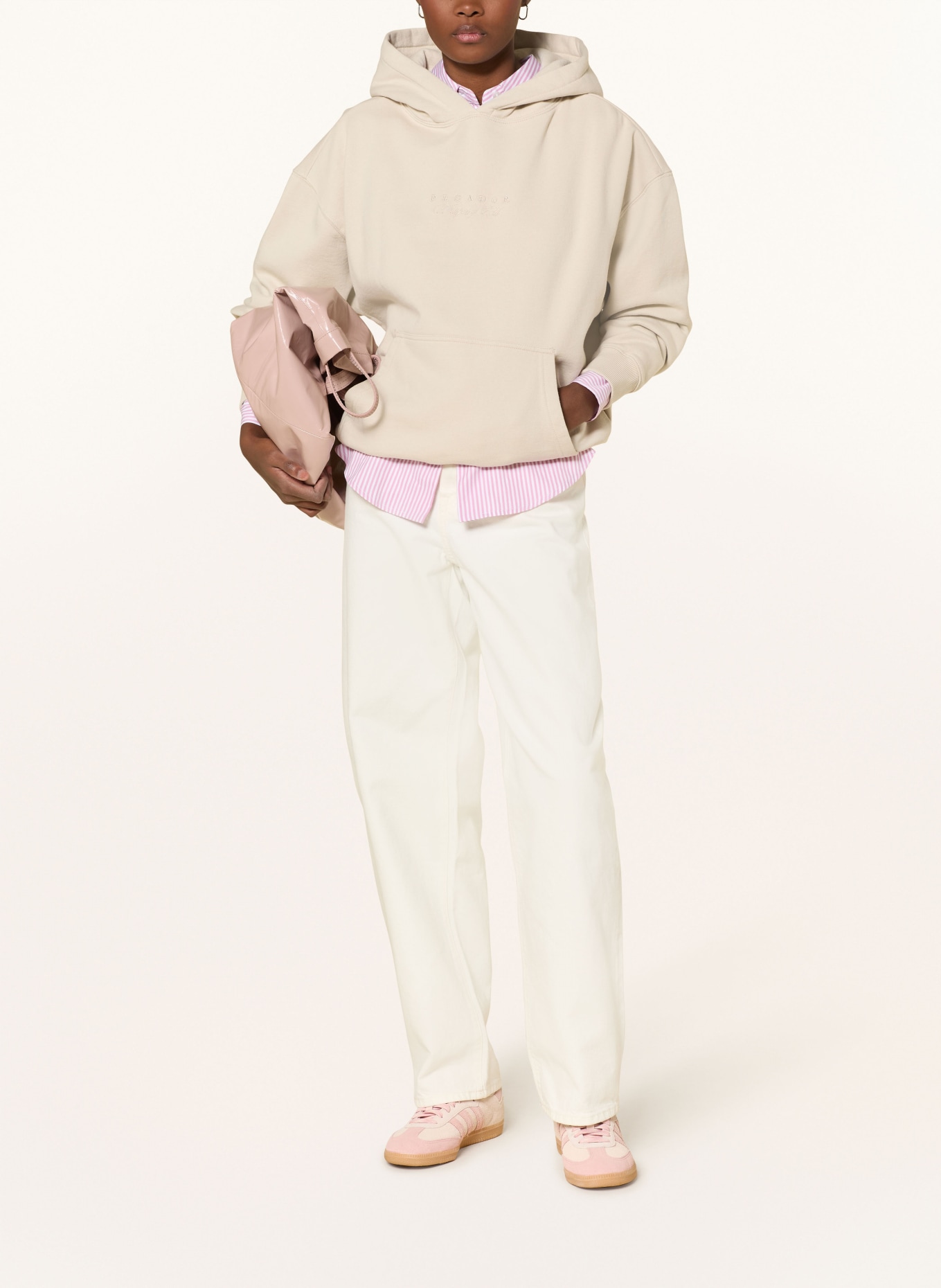 PEGADOR COSENZA hoodie: BEIGE