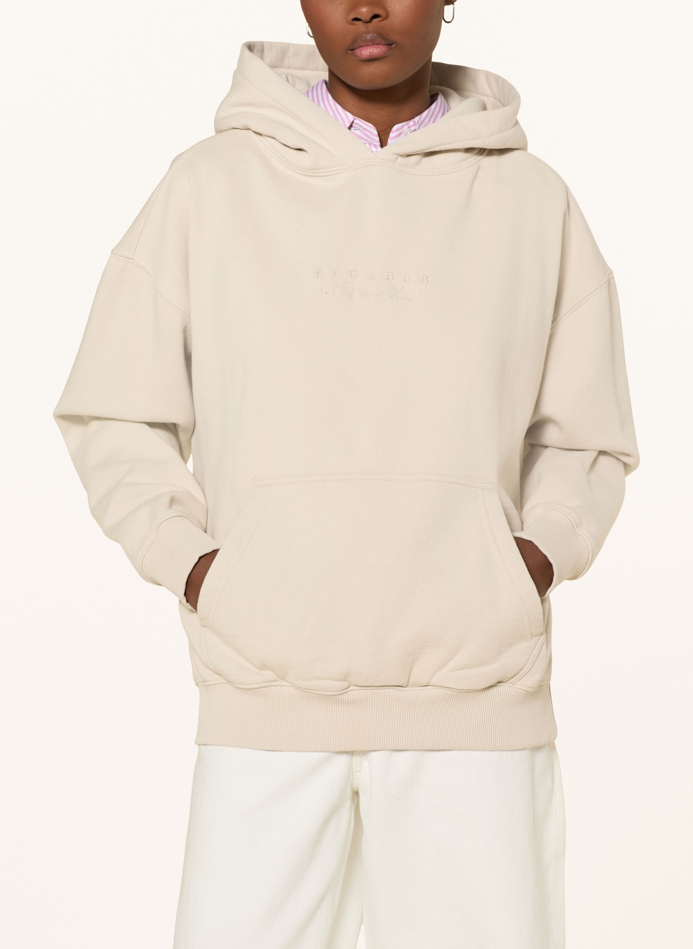 PEGADOR COSENZA hoodie: BEIGE