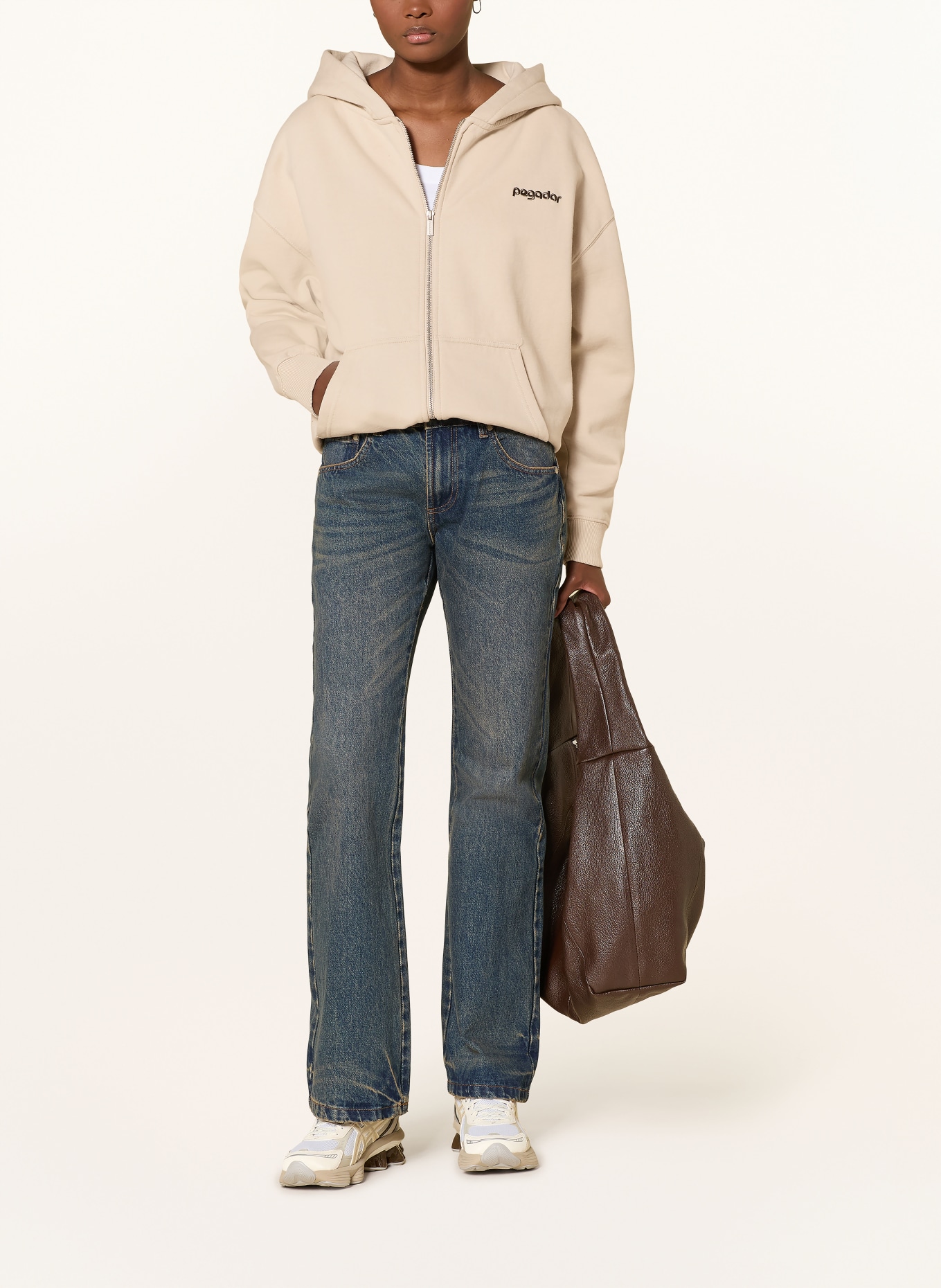 PEGADOR Mikina AVERSA: BÉŽOVÁ