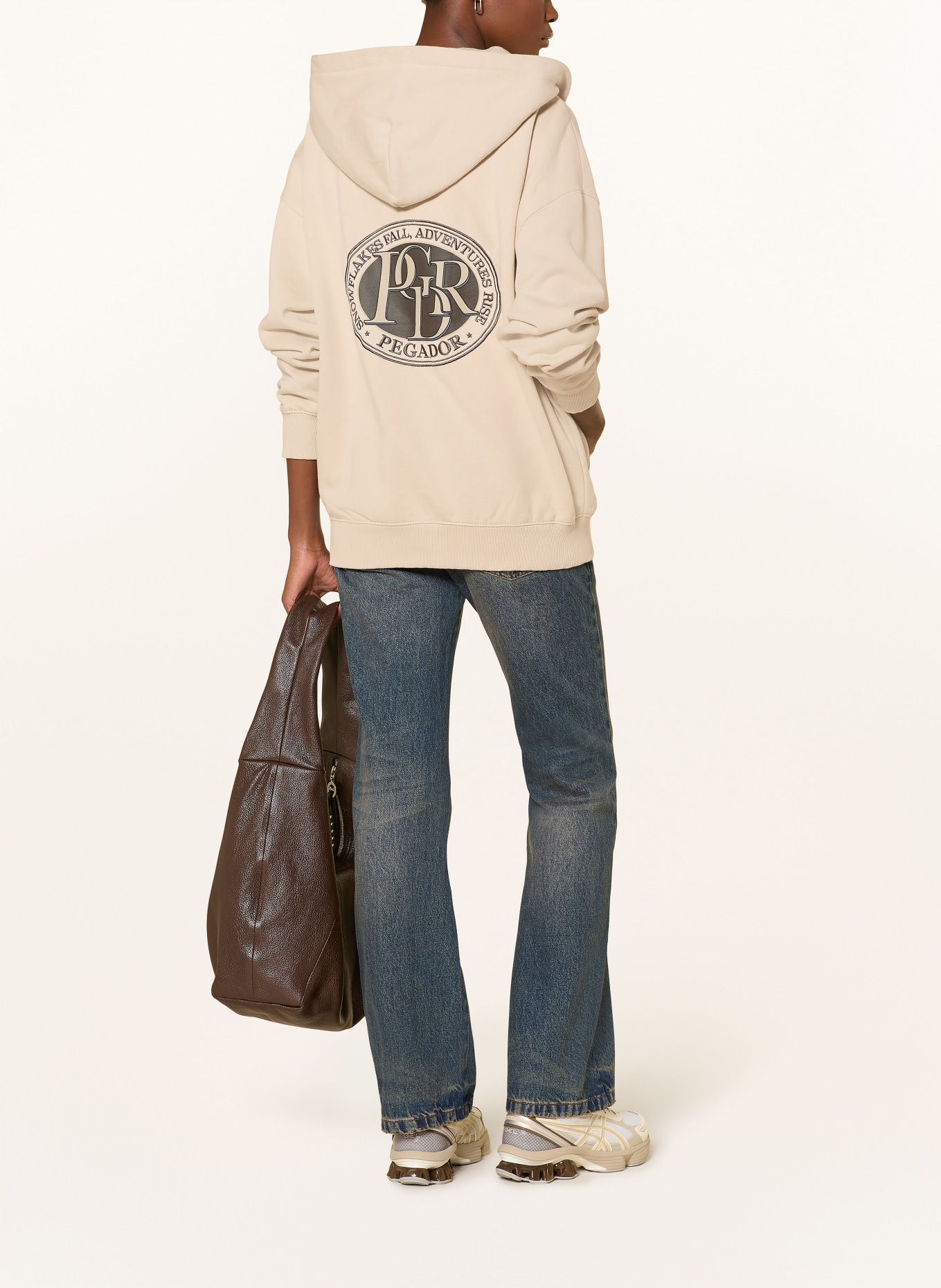 PEGADOR Mikina AVERSA: BÉŽOVÁ